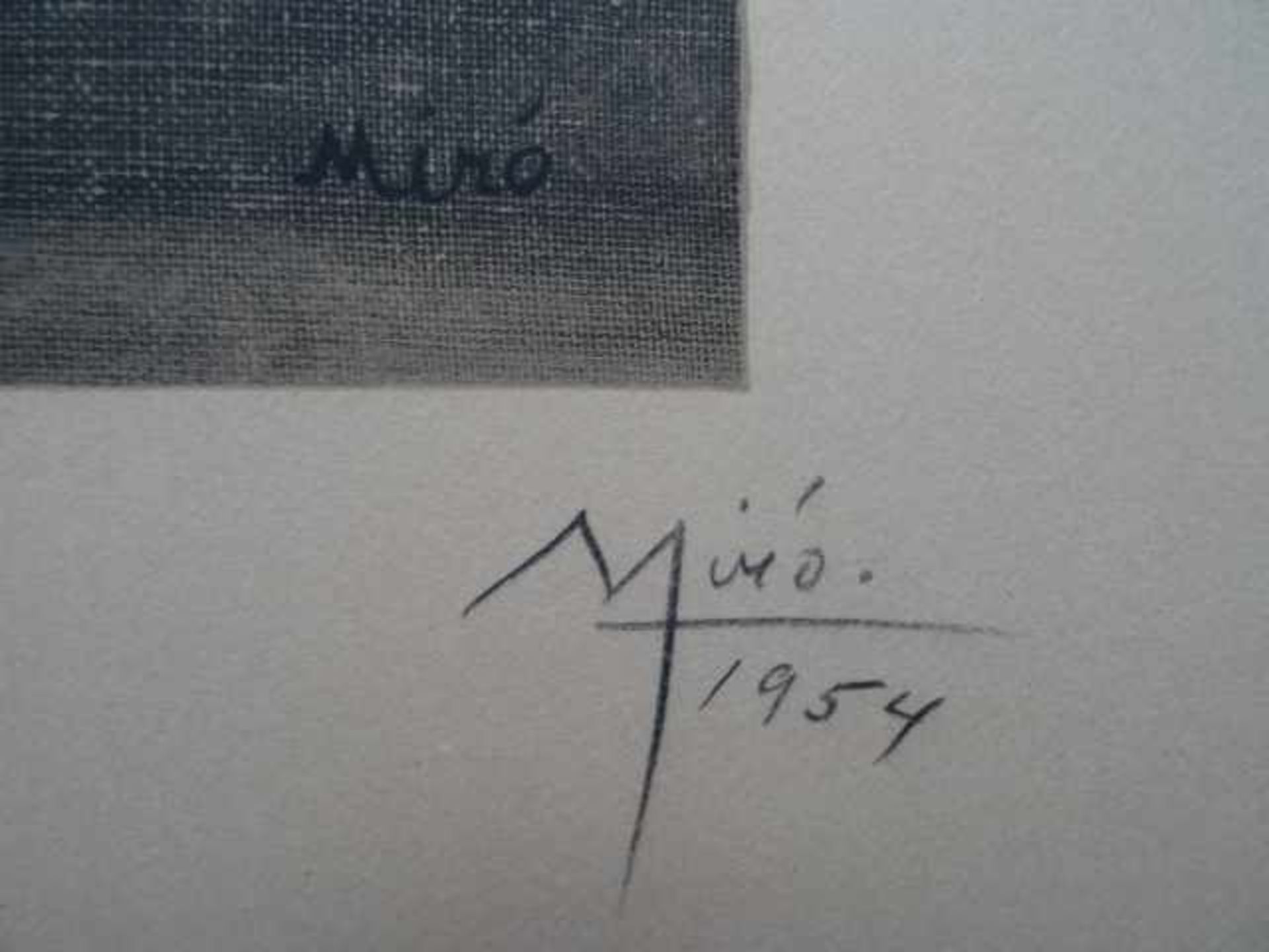 Miró, Joan (Barcelona 1893 - 1983 Palma). Le sourire aux ailes flamboyantes. Farblithographie auf - Bild 3 aus 5