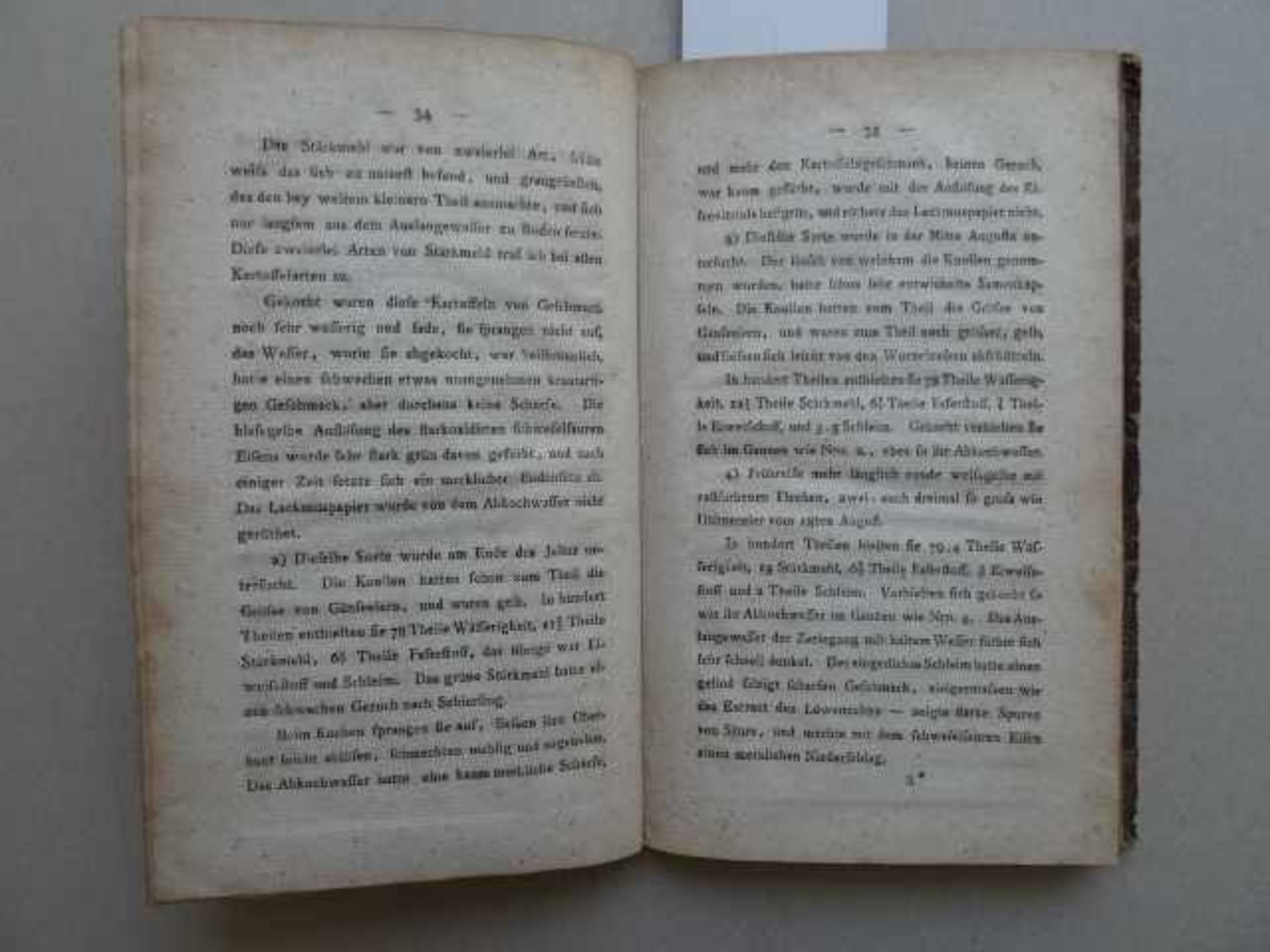 Kartoffeln.- Konvolut von 2 Werken in 1 Bd. Kiel, Akademische Buchhandlung, 1807. XIV, 122 S. Mit - Bild 2 aus 4