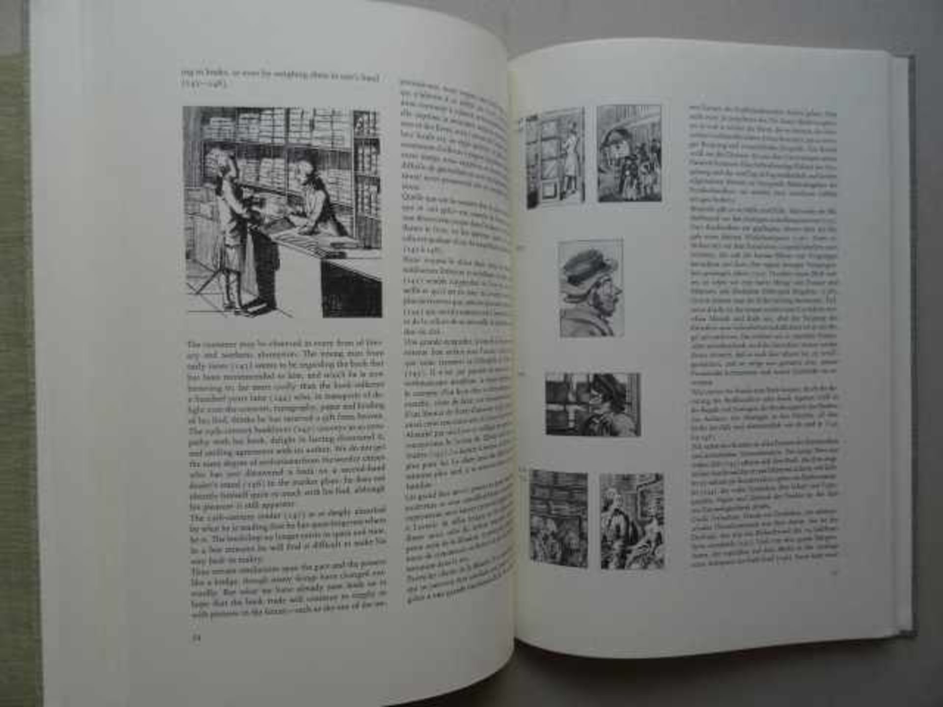 Buchwesen.- Taubert, S. Bibliopola. Bilder und Texte aus der Welt des Buchhandels. Pictures and - Bild 2 aus 4