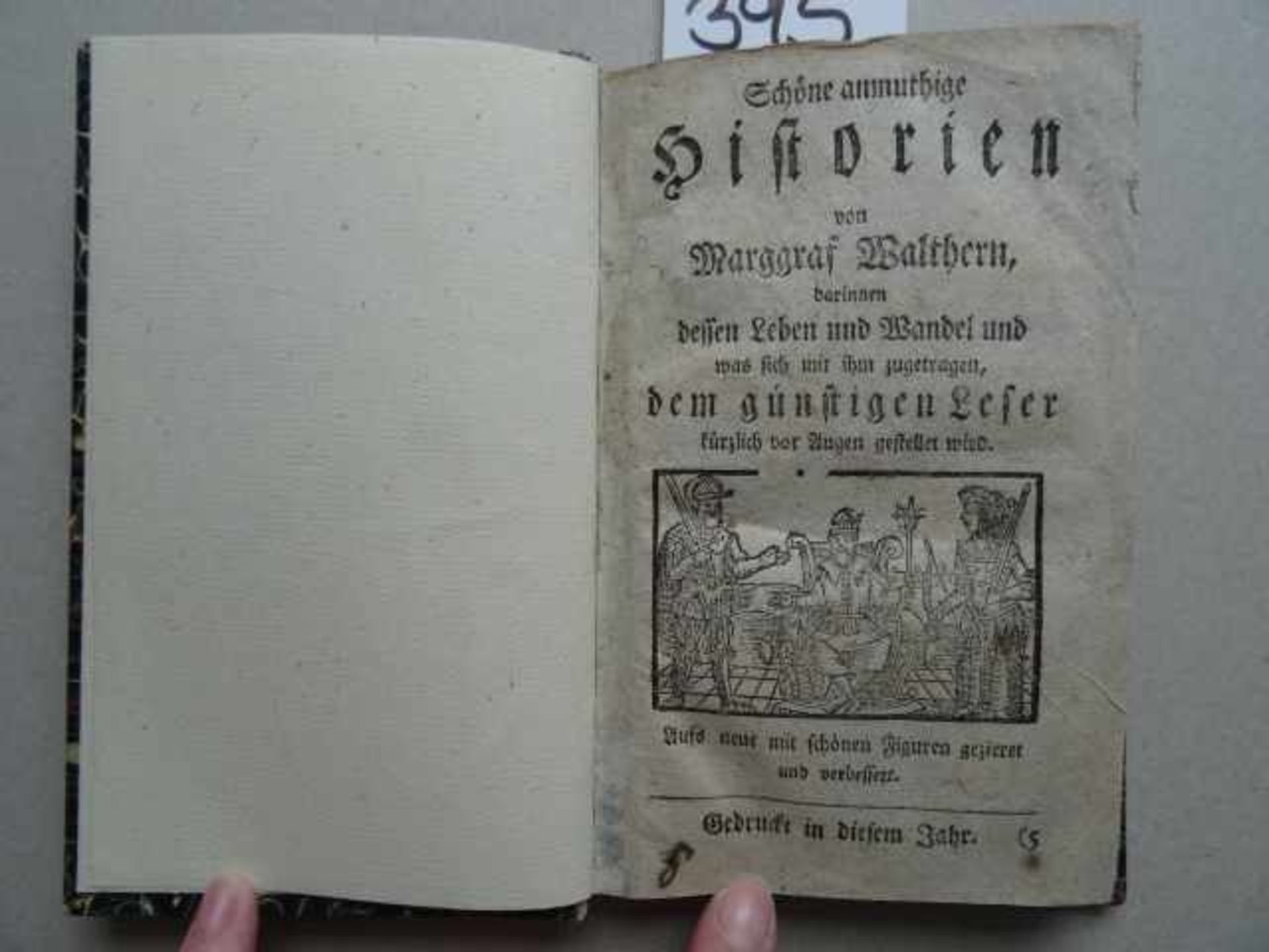 (Petrarca, F.). Schöne anmuthige Historien von Marggraf Walthern, darinnen dessen Leben und Wandel