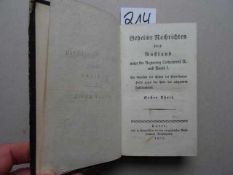 (Masson de Blamont, C.F.P.). Geheime Nachrichten über Rußland unter der Regierung Catharinens II.