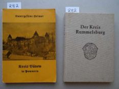 Pommern.- 2 Werke aus den Jahren 1962-85. Mit zahlr. Abbildungen u. Karten. Gr.-8° u. 4°.