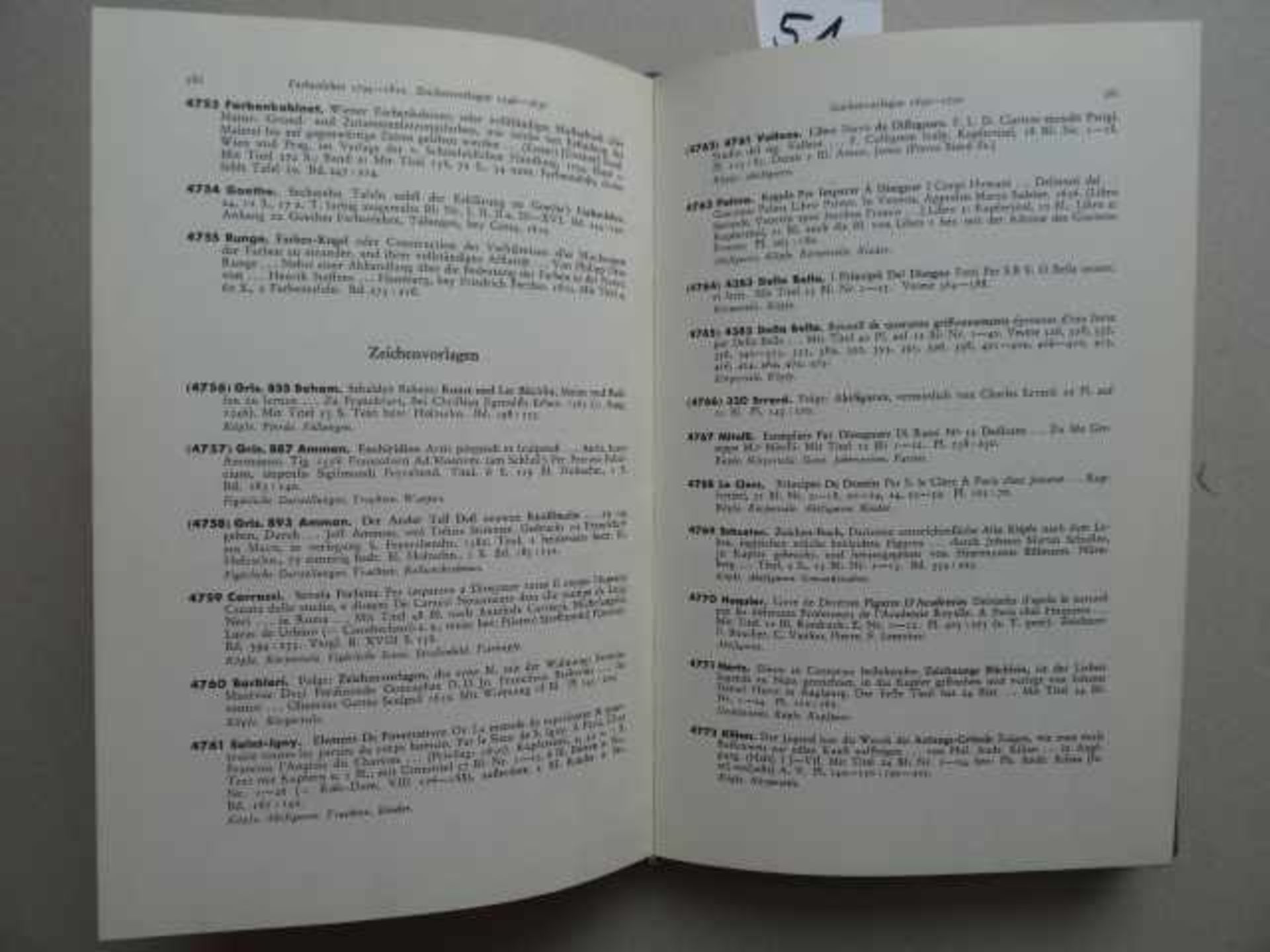 Bibliographie.- Katalog der Ornamentstichsammlung der Staatlichen Kunstbibliothek Berlin. 2 Bde. - Bild 3 aus 5