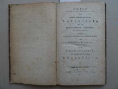 Kartoffeln.- Konvolut von 2 Werken in 1 Bd. Kiel, Akademische Buchhandlung, 1807. XIV, 122 S. Mit