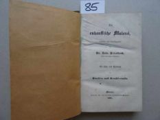 Kunst.- Fernbach, F.X. (Hrsg.). Die enkaustische Malerei. Ein Lehr- und Handbuch für Künstler und