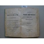 Kobbe, Th.v. u. W. Cornelius.Wanderungen an der Nord- und Ostsee. 2 Tle. in 1 Bd. Leipzig,