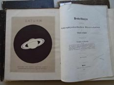 Astronomie.- Konkoly(-Thege), N.v.(Hrsg.). Beobachtungen angestellt am Astrophysicalischen