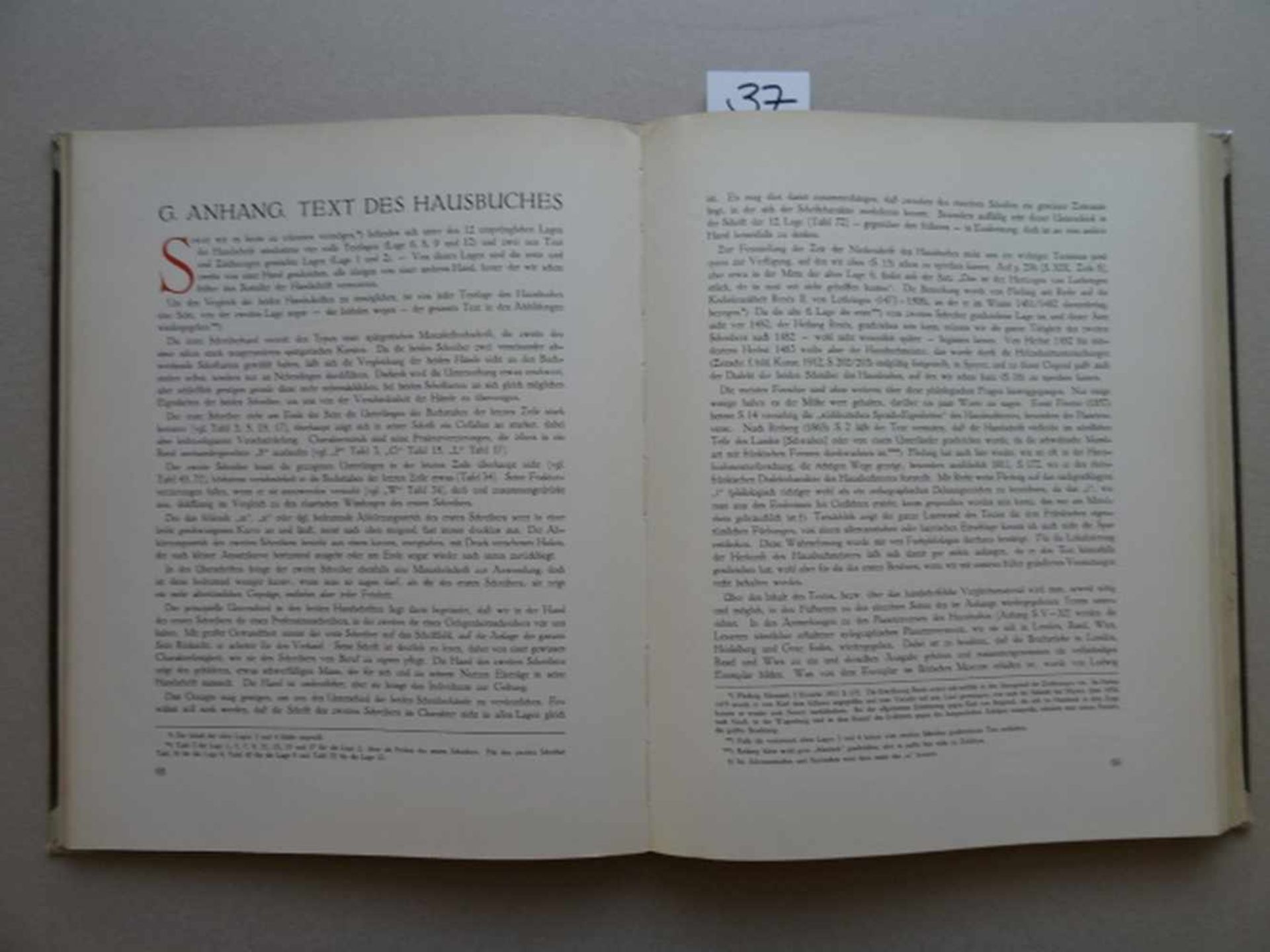 Faksimile.- Bossert, H.T. u. W.F. Storck(Hrsg.). Das mittelalterliche Hausbuch nach dem Originale im - Bild 4 aus 4