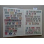 Briefmarken.-Sammlung von ca. 2000 Briefmarken (zahlr. Dubletten) aus aller Welt aus den Jahren um