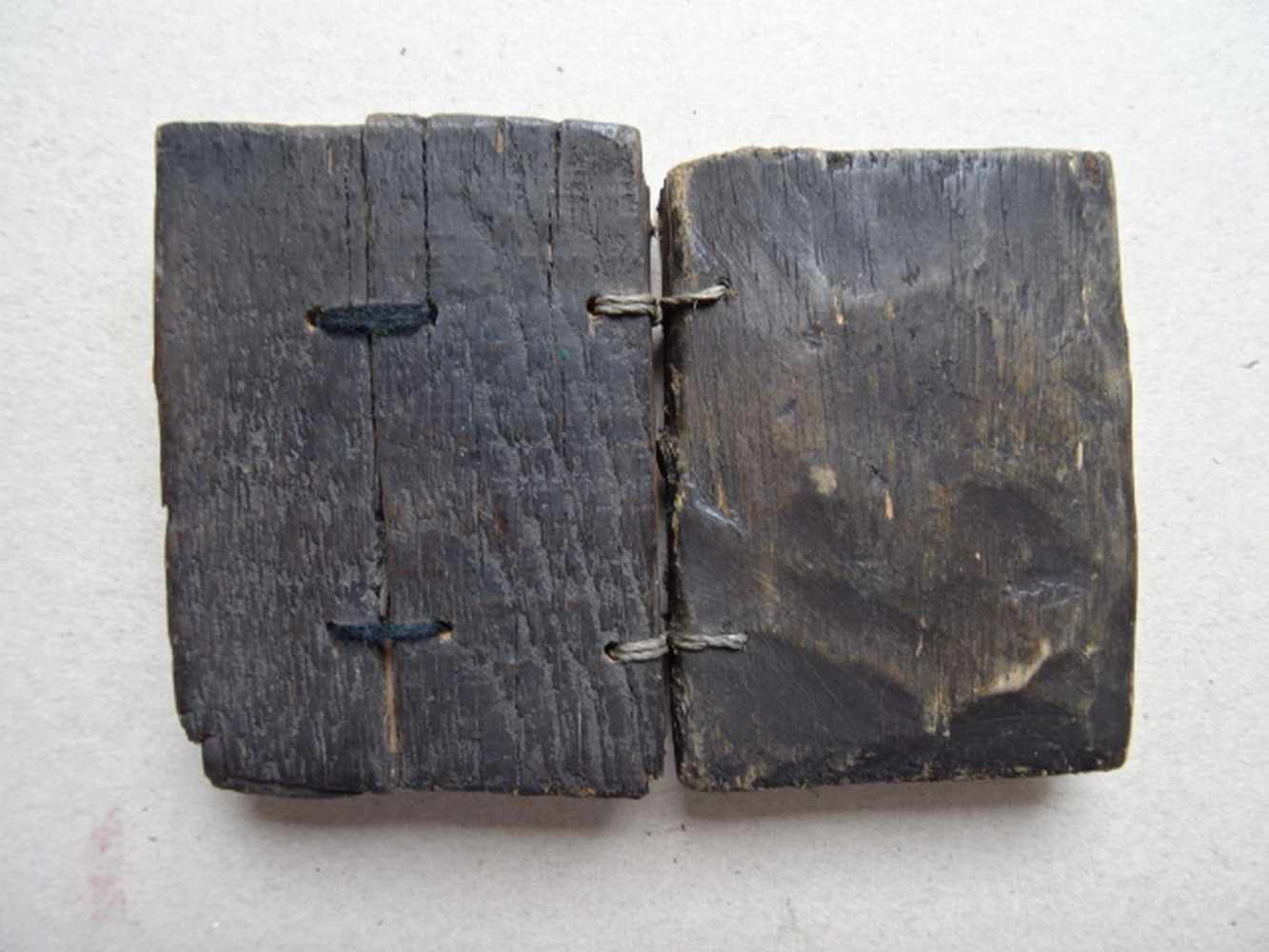 Äthiopische Handschrift.-Manuskript in schwarzer und roter Tinte auf Pergament. Um 1890. Mit 4 - Image 4 of 5