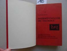 Psychologie.- Reich, W.Massenpsychologie des Faschismus. Zur Sexualökonomie der politischen Reaktion