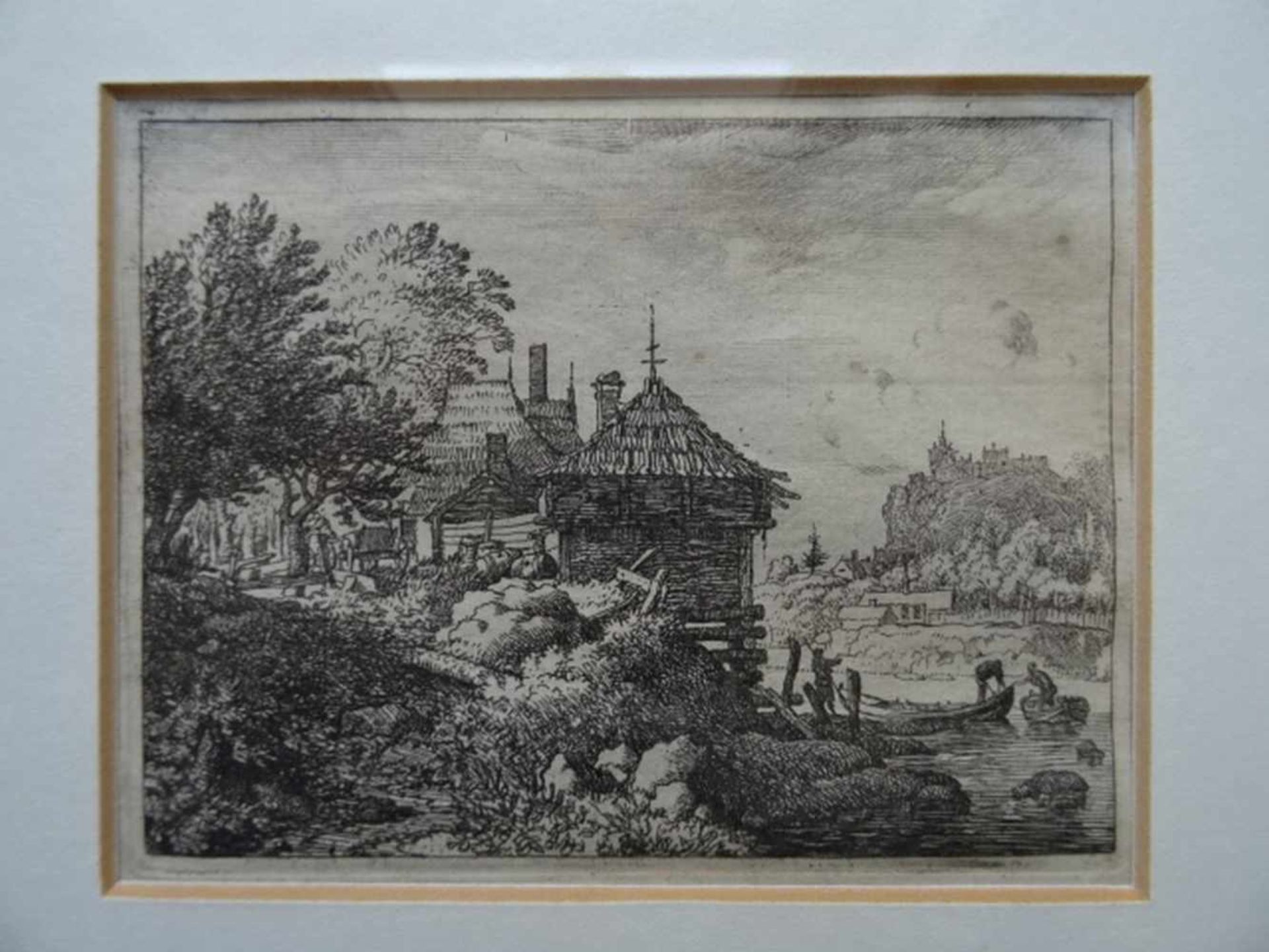 Everdingen, Allart van(1621 - 1675). 7 Kupferstiche. Um 1650. Meist je ca. 10 x 13 cm. Jeweils unter - Bild 4 aus 4