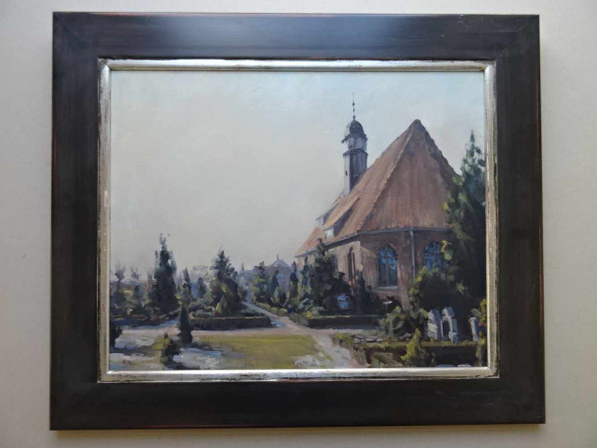 Anderson, Friedel(Oberhausen 1954; lebt u. arbeitet in Itzehoe). Kirche St. Trinitatis in Neuendorf. - Bild 2 aus 5