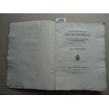 Astronomie.- Calandrelli, G., A. Conti u. G. Ricchebach.Opuscoli astronomici. Con appendice. Rom,