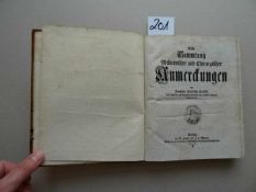 Henckel, J.F.Sammlung Medicinischer und Chirurgischer Anmerckungen. 1. - 6. Sammlung in 1 Bd.