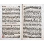 Inkunabeln.- Albertus Magnus.Sermones de tempore et de sanctis. 2 Tle. in 1 Bd. Augsburg, Johann