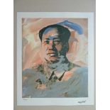 Warhol, Andy(Pittsburgh 1828 - 1987 New York City). Mao. Farboffset auf Arches-Bütten, um 1995.