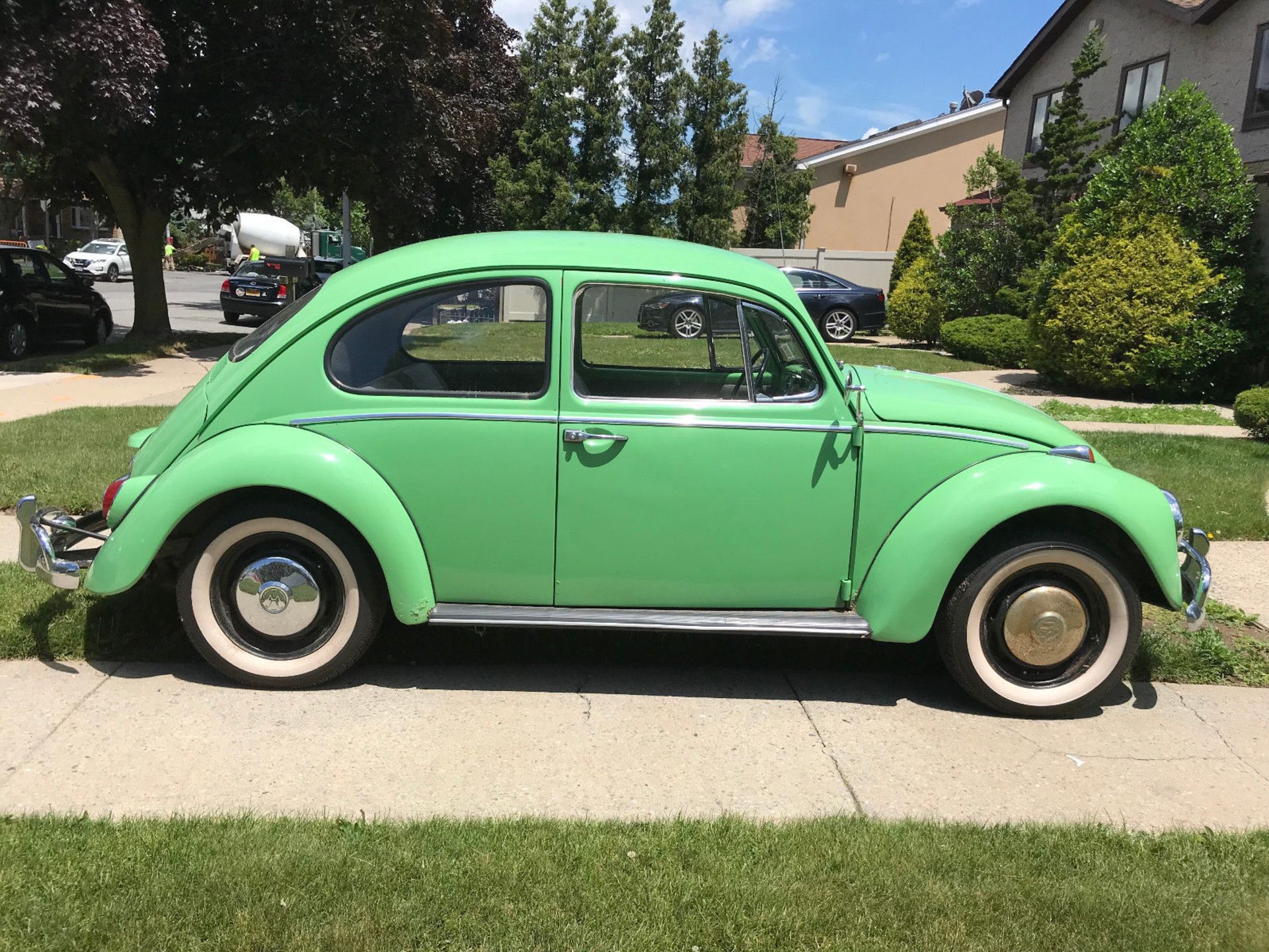 1967 Volkswagen Beetle - Classic, BRAND NEW INTERIOR, VERY COLLECTIBLE, BEATLES GREEN, LOCATION NY - Image 2 of 10