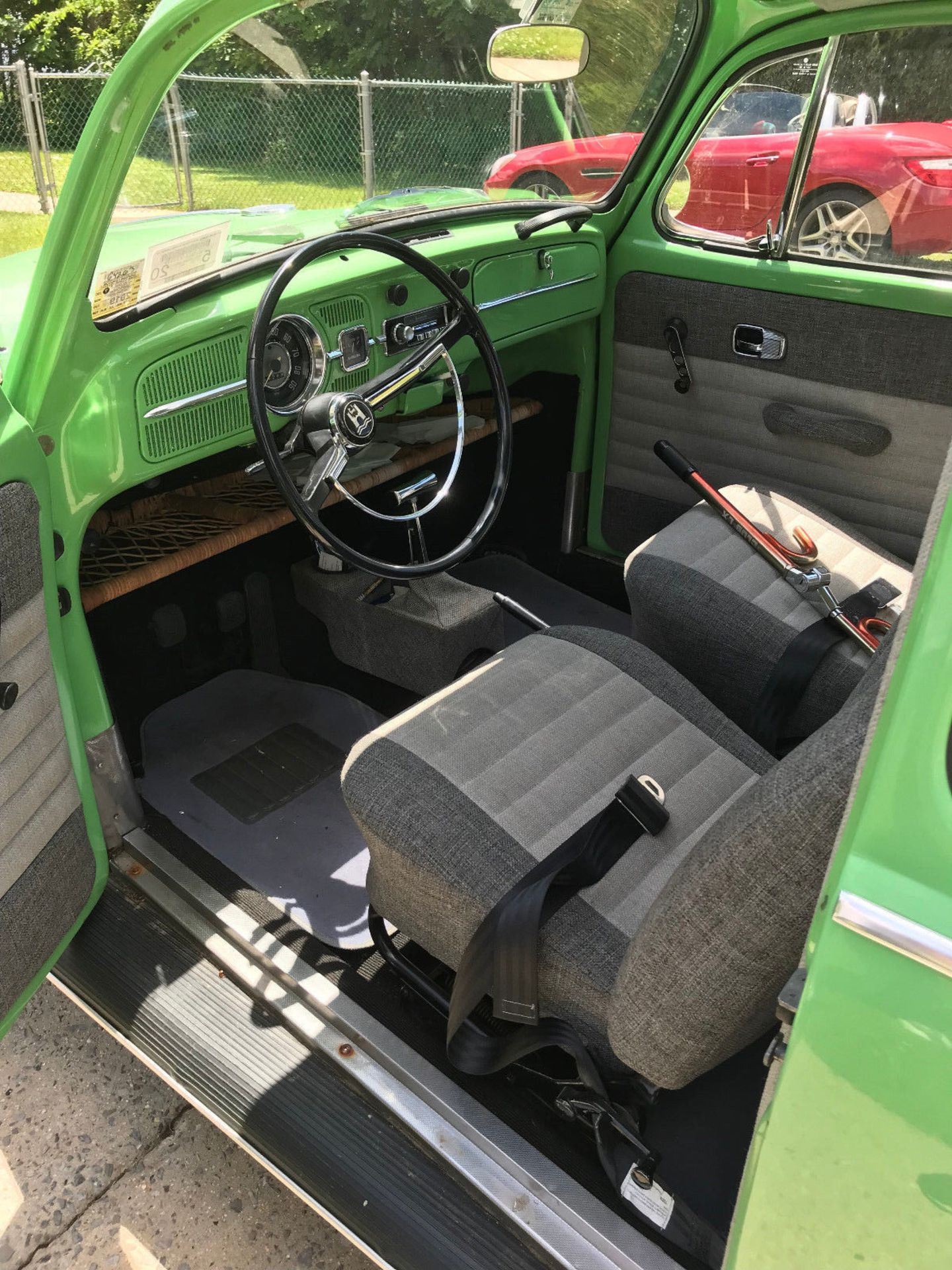 1967 Volkswagen Beetle - Classic, BRAND NEW INTERIOR, VERY COLLECTIBLE, BEATLES GREEN, LOCATION NY - Image 9 of 10