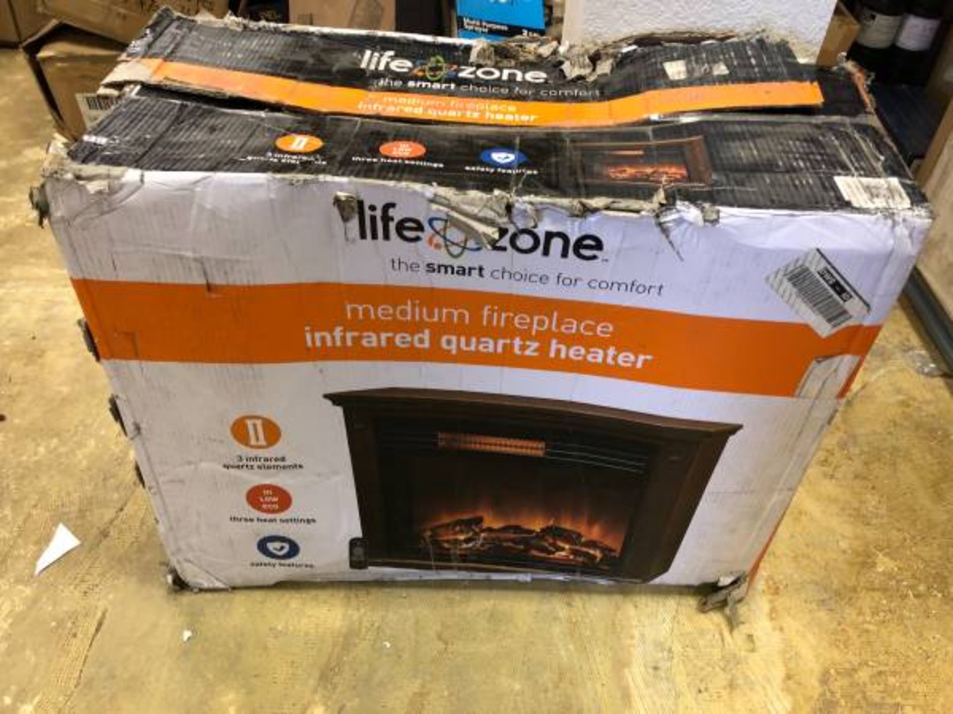 2 X BRAND NEW ELECTRIC FIREPLACE