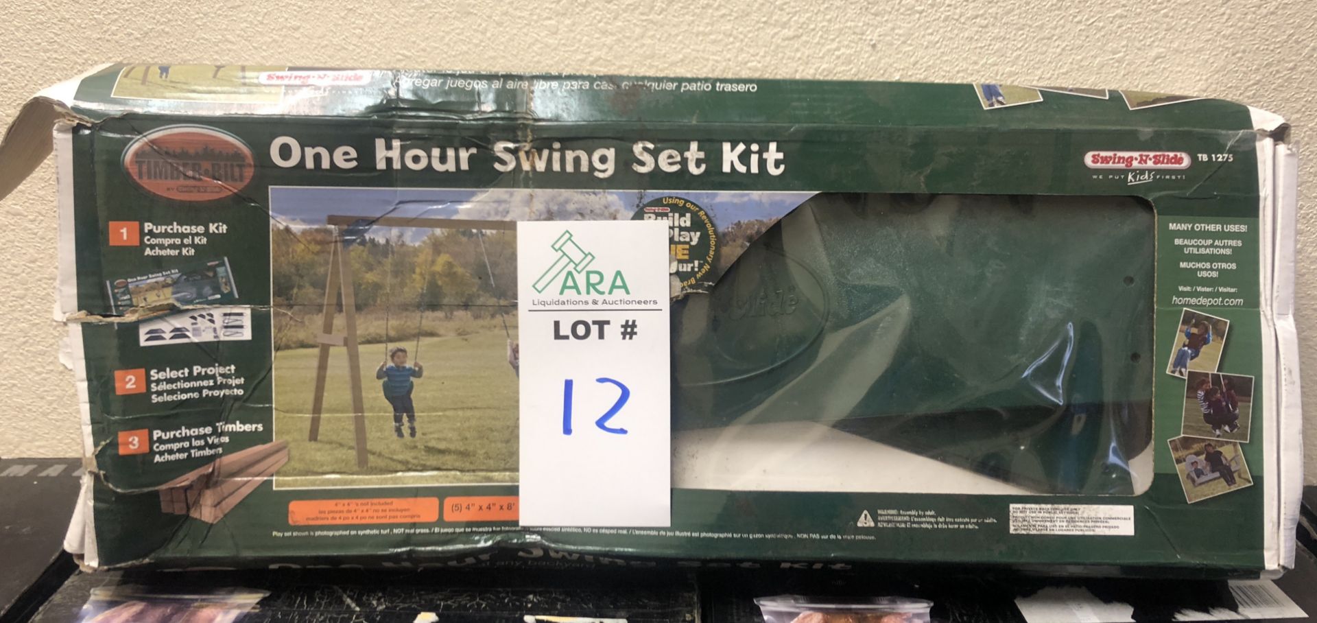 ONE HOUR SWING SET KIT BRAND NEW