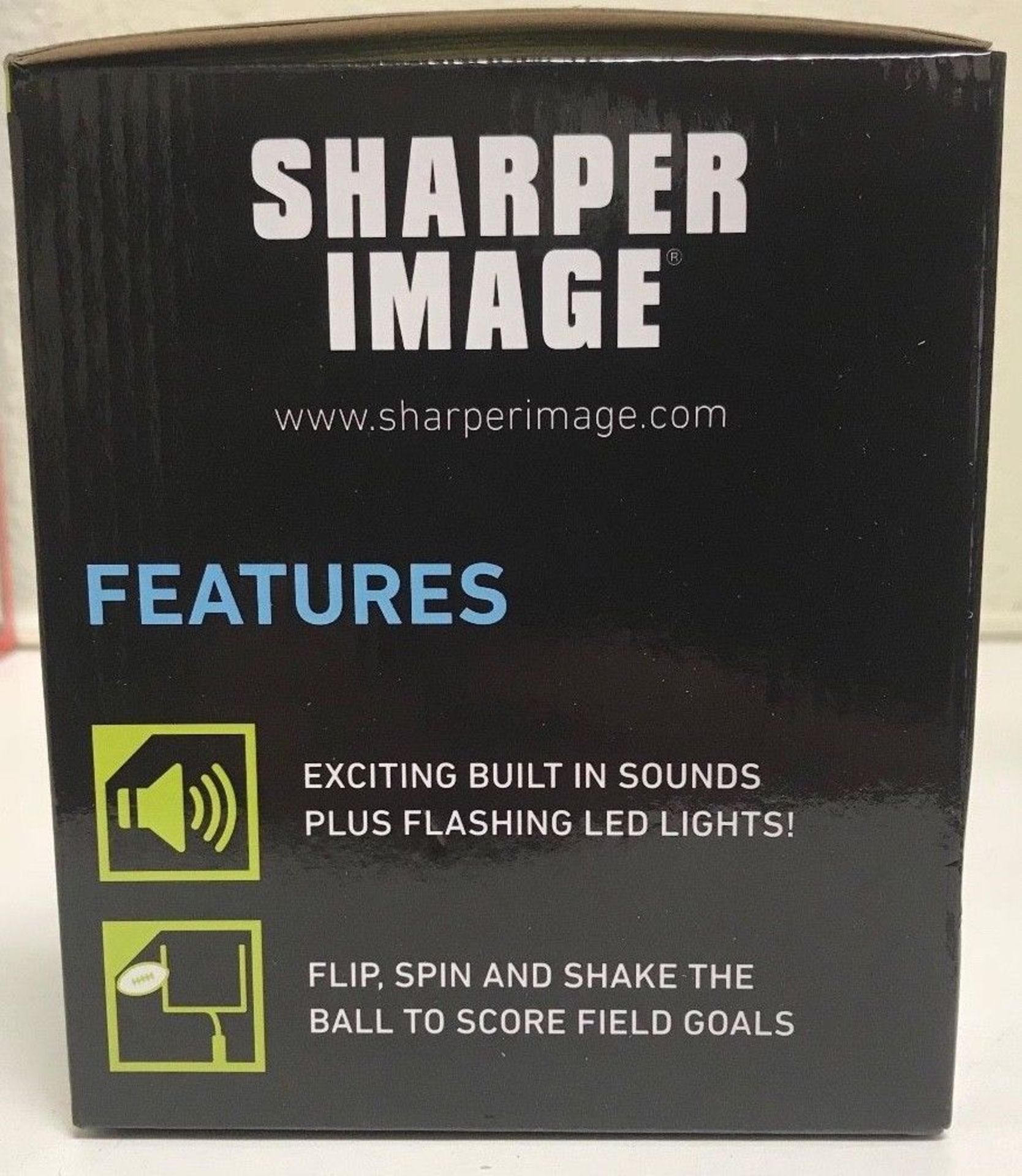 LOT OF 10 NEW! Sharper Image Electronic Football Game + Built in Speaker!!! - Image 2 of 2