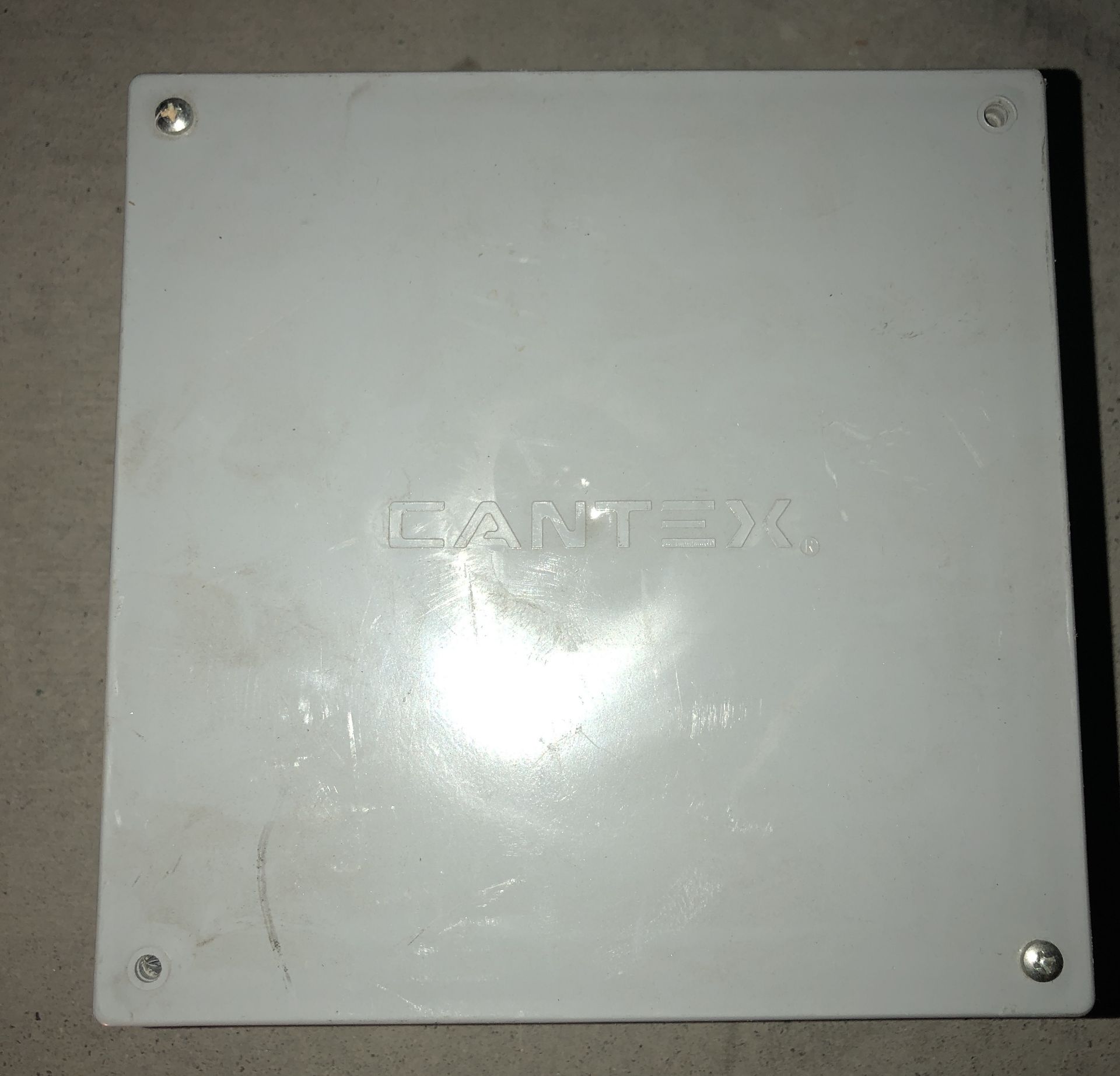 CANTEX NON-METALLIC ENCLOSURE 5133712 SIZE: 8x8x4