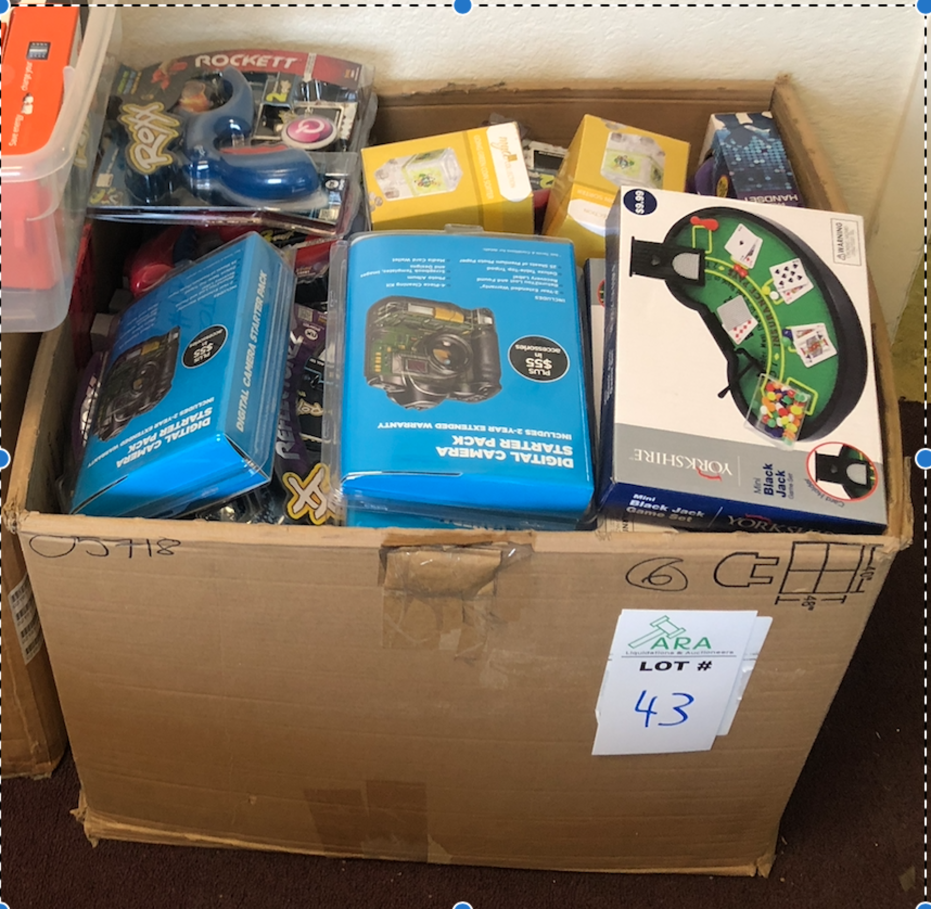HUGE BOX WITH MISC RETAIL ITEMS, TOYS AND LOTS OF MIXED ITEMS - Image 2 of 2