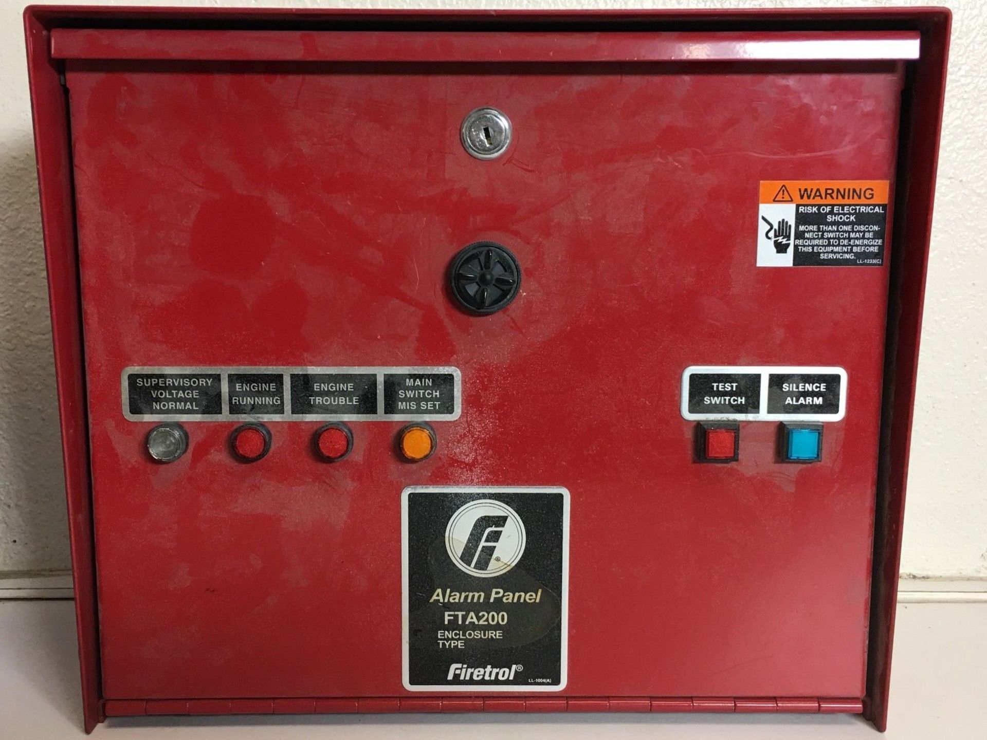 FIRETROL ALARM PANEL FTA200 ENCLOSURE TYPE