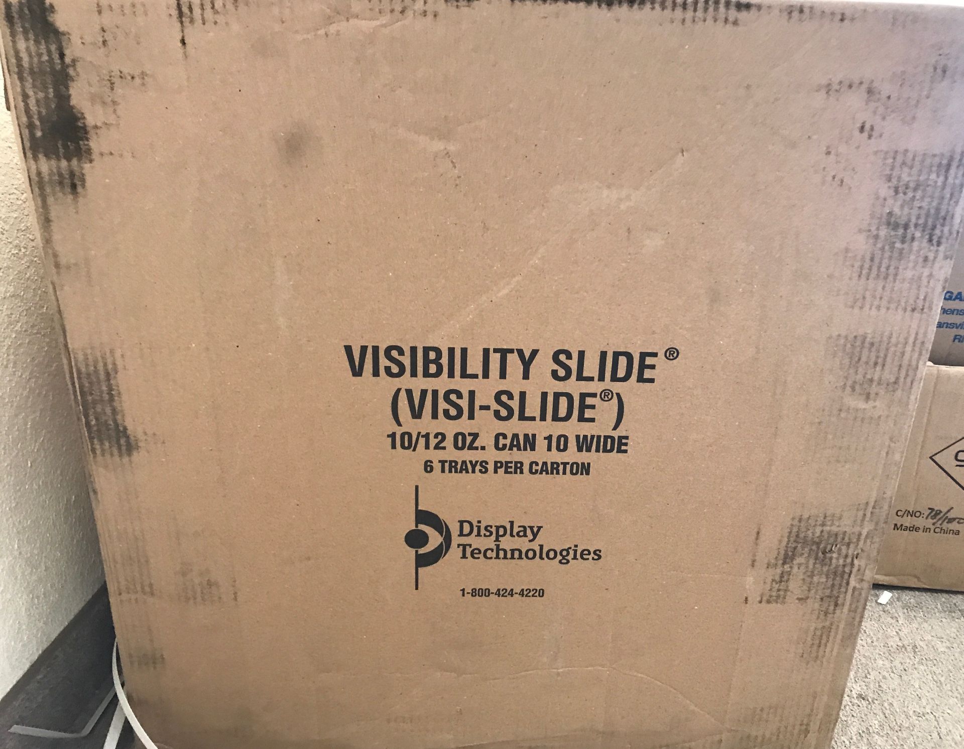 BRAND NEW VISIBILITY SLIDE VISI SLIDE 10/12 OZ CAN 10 WIDE 6 TRAYS - Image 2 of 2