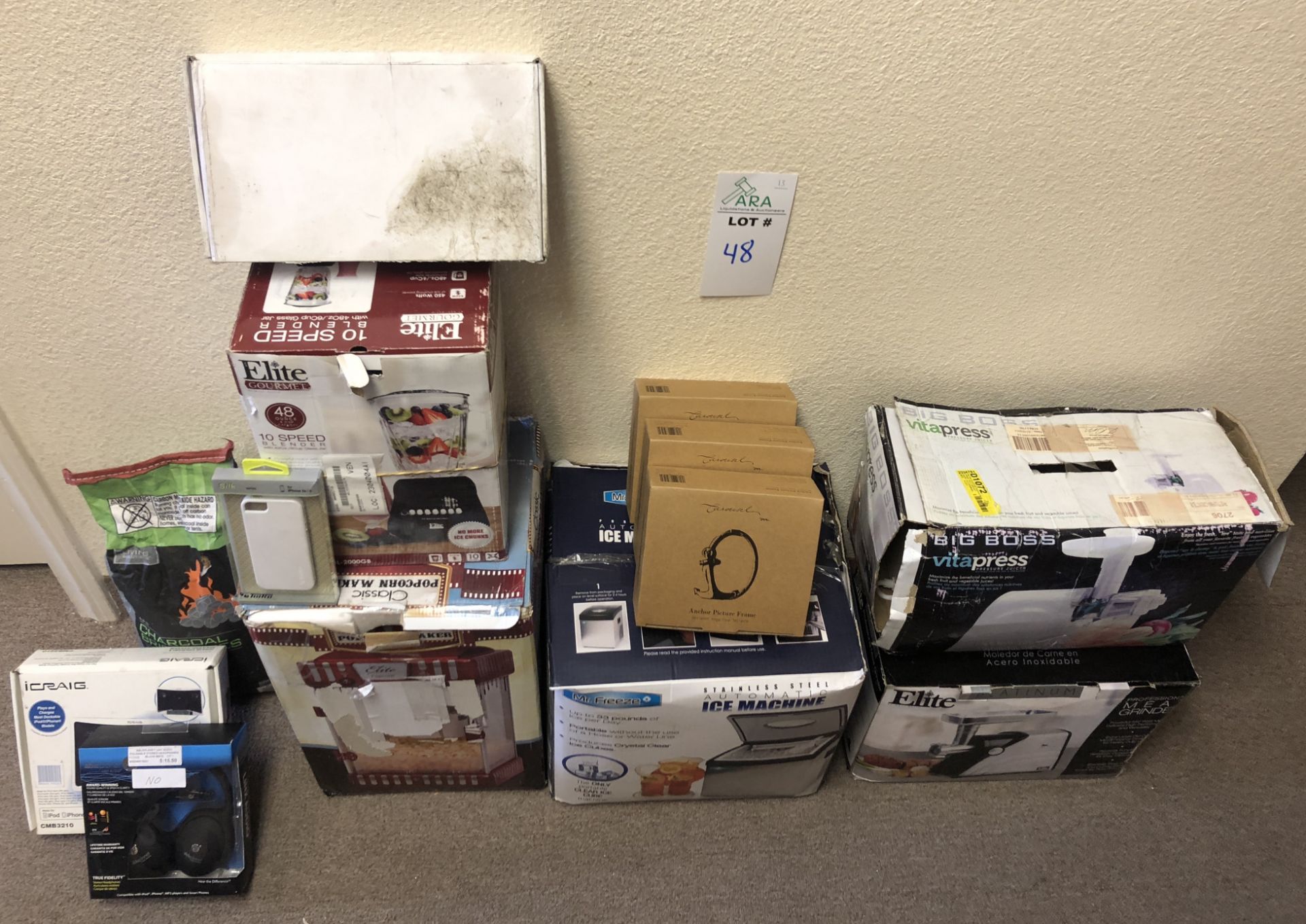 MIXED ITEMS FROM BEST BUY, SOME BRAND NEW , SOME RETURNS INCL MEAT GRINDER, PORTABLE FREEZER++
