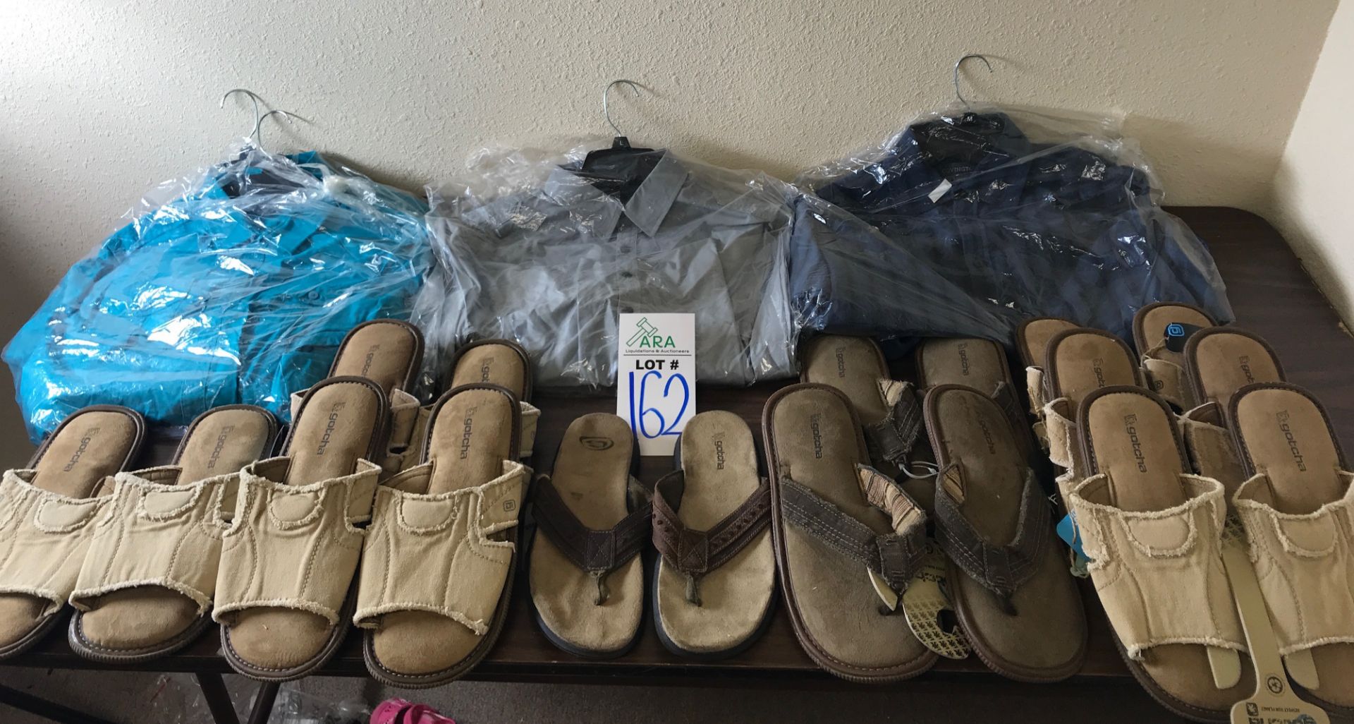 LOT OF MENS SHIRTS AND SHOES MIXED - Image 2 of 2