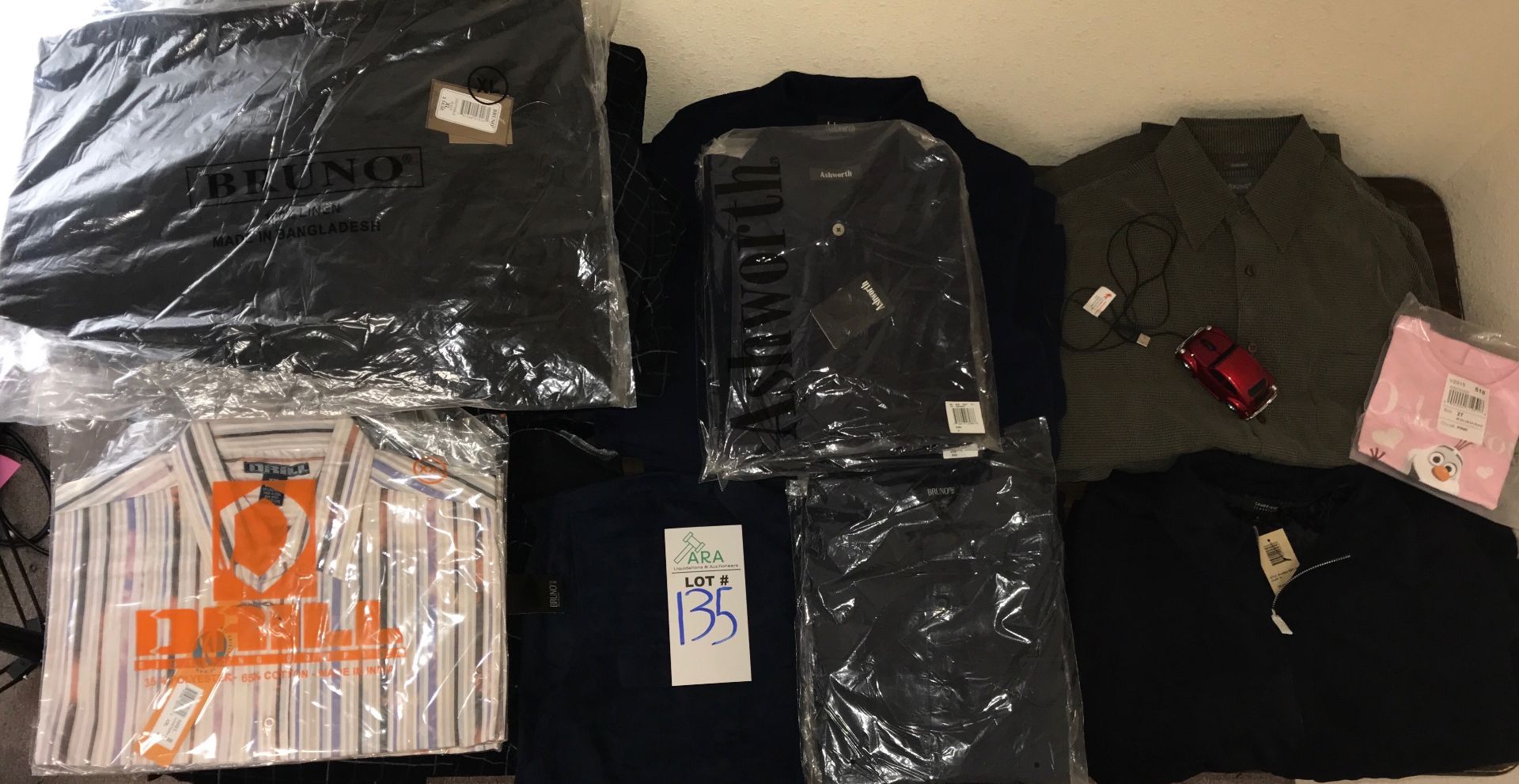 43 PIECES CLOTHING BRAND NEW, MENS COATS, SHIRTS ETC - Image 2 of 2