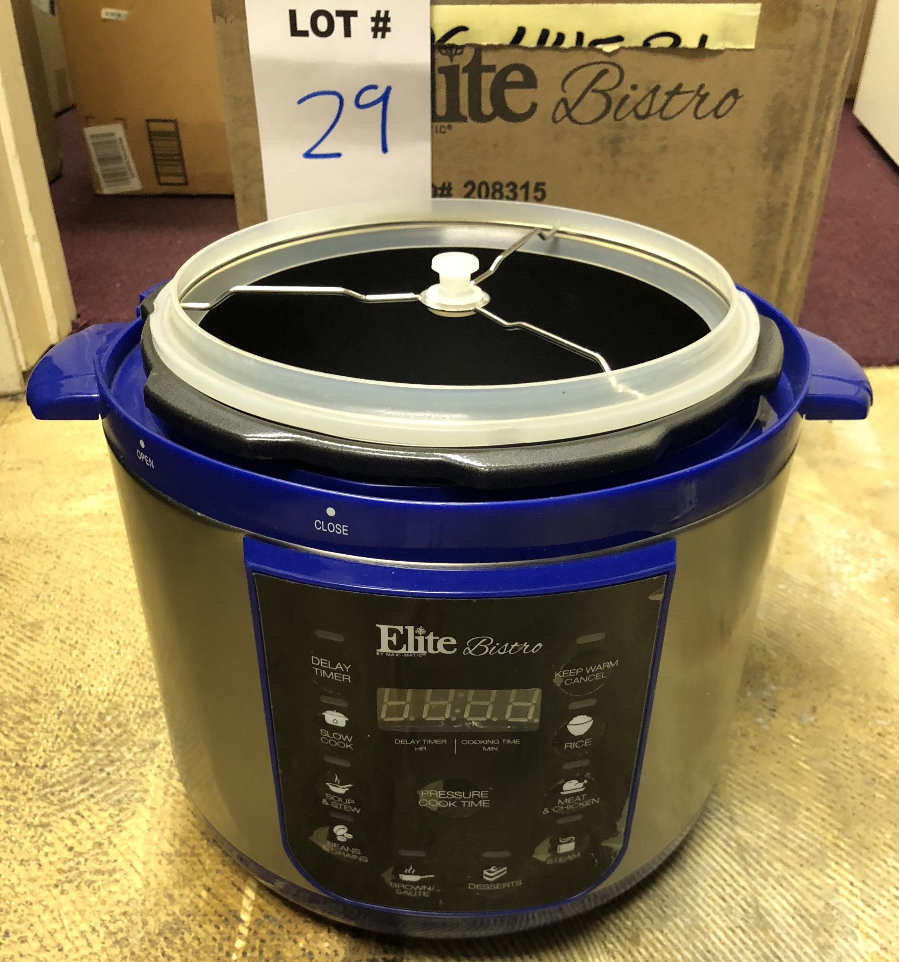 ELITE BISTRO 4QT NEW WITHOUT TOP OR PLUG ELECTRIC COOKER - Image 2 of 2