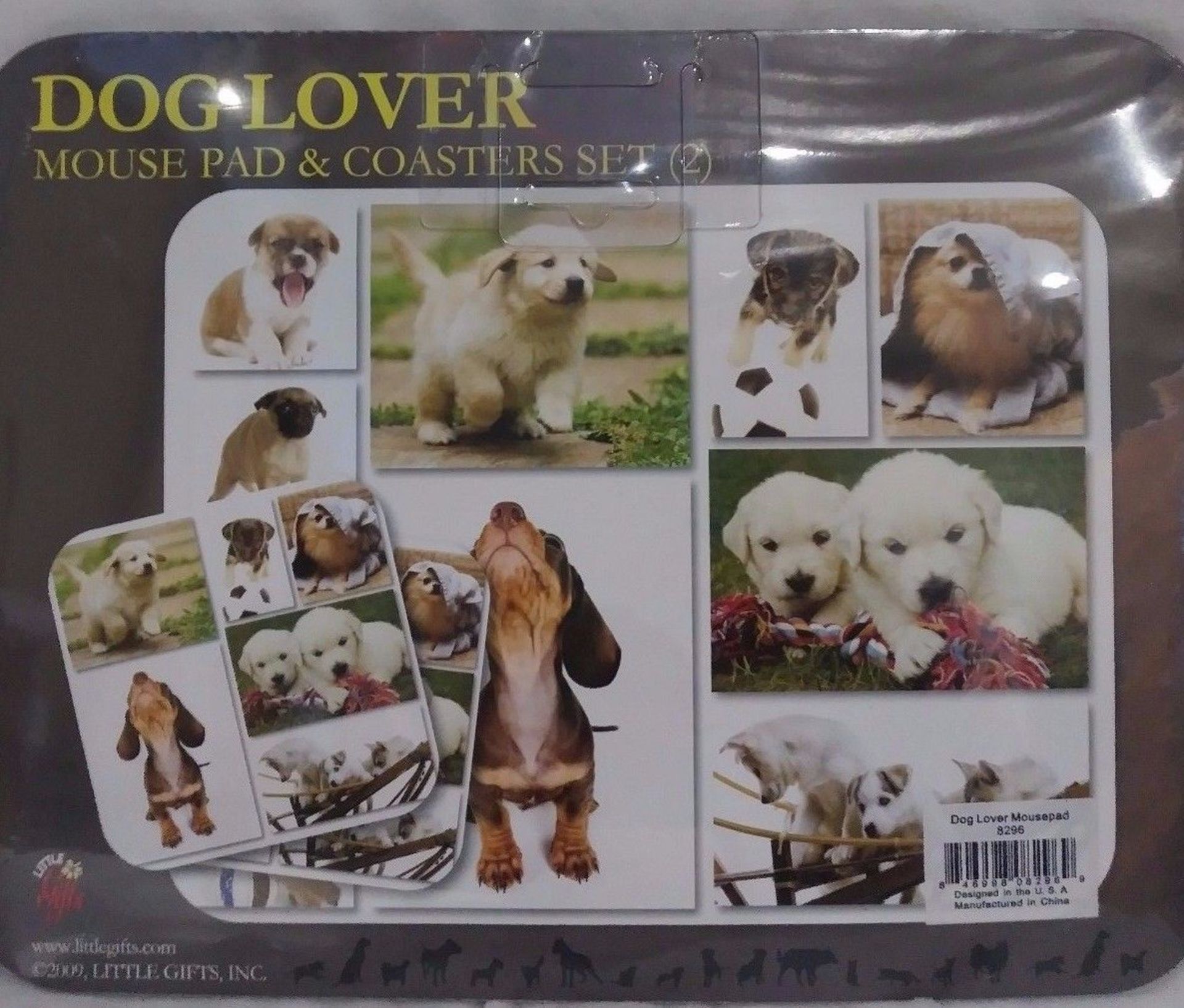 50 X DOG LOVER MOUSE PAD & COASTERS SET (2) - Image 2 of 2