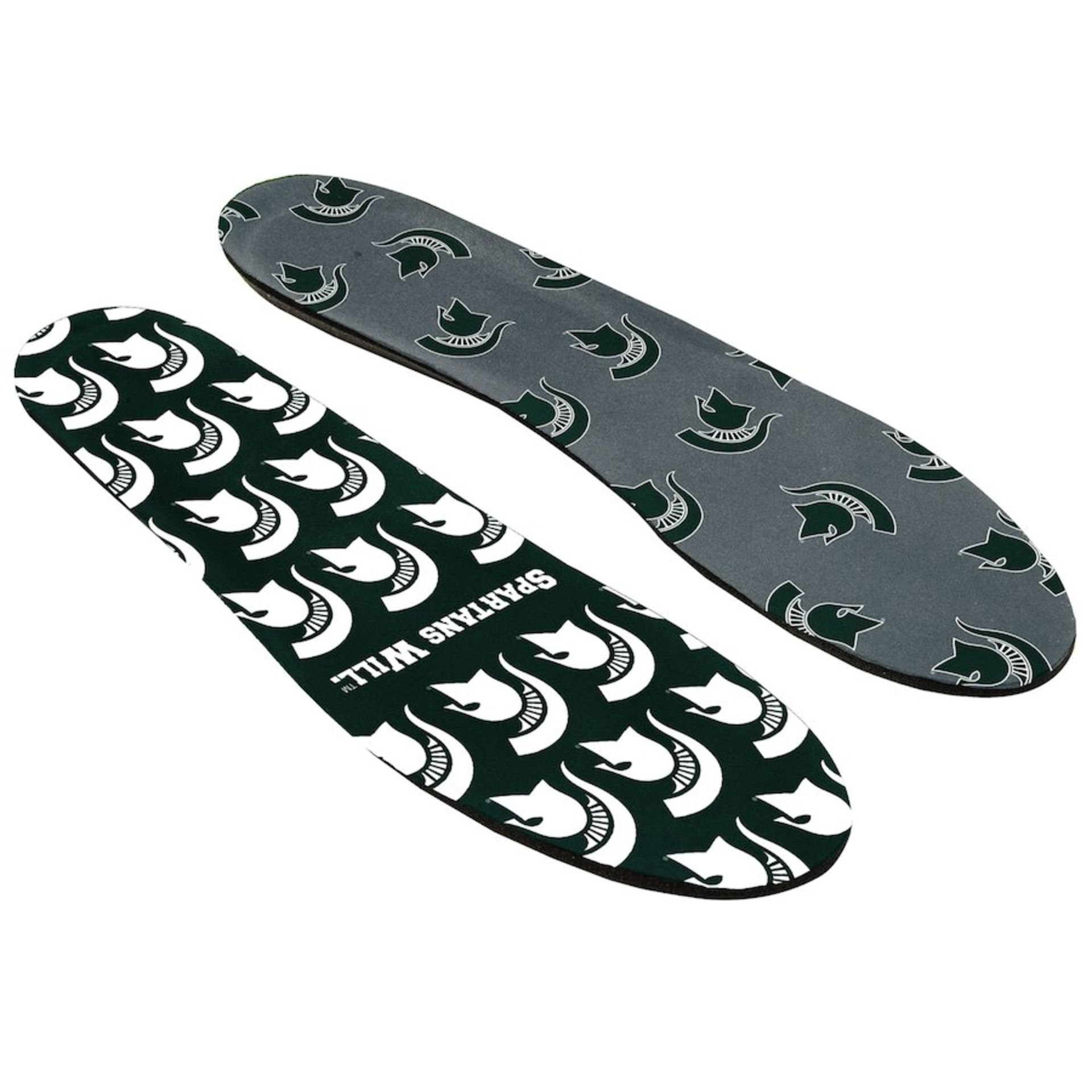 480 X Michigan State Spartans Contour Insole - Green