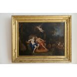 Silvestre, Louis II - [SILVESTRE, Louis II] [Vénus et Pâris]. - S.d Huile sur [...]