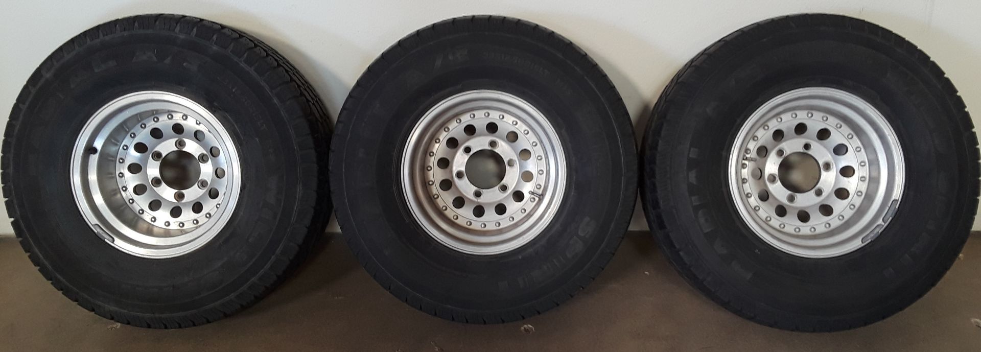 3- Wild Spirit Tires & Chrome Rims