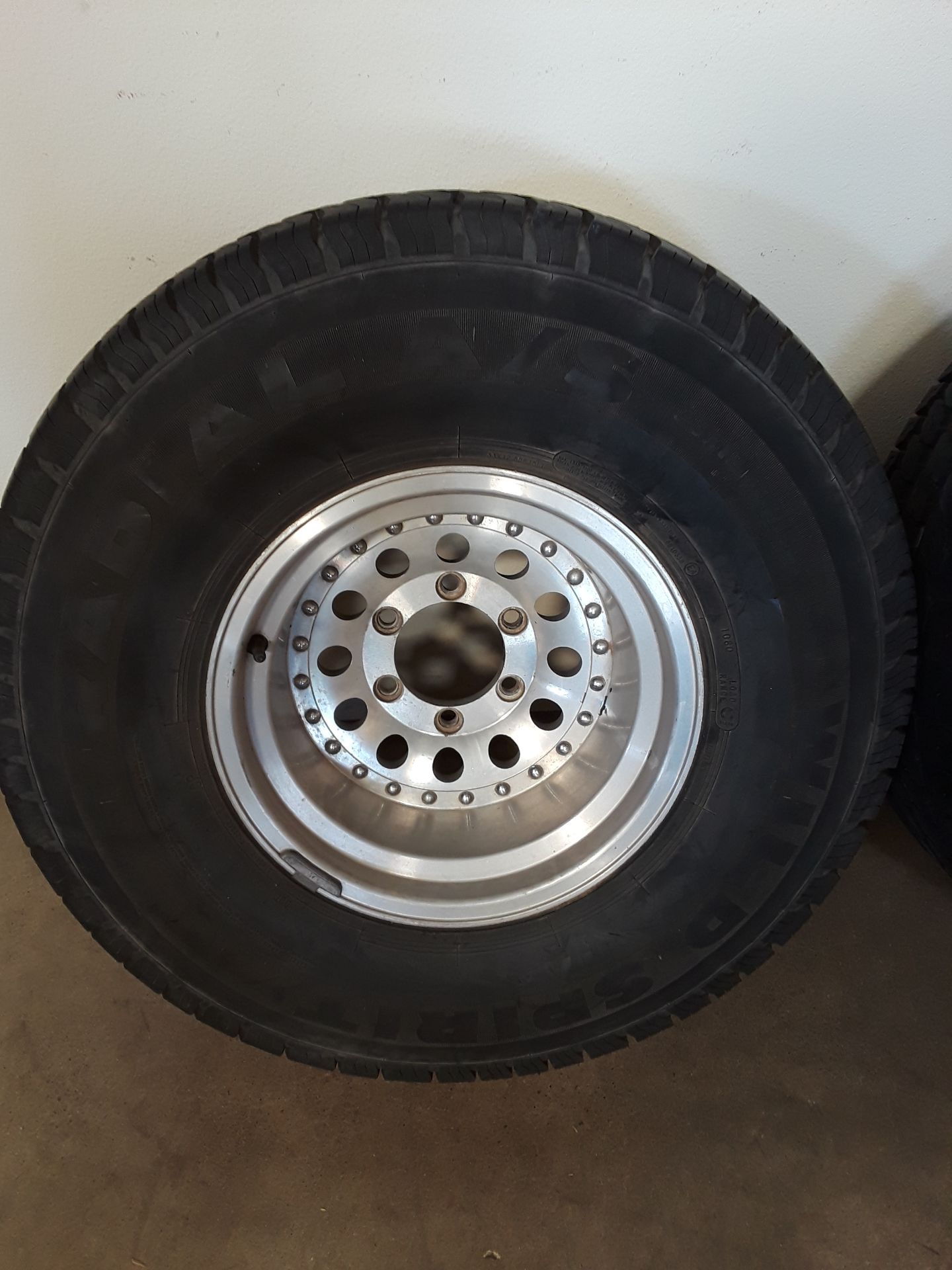 3- Wild Spirit Tires & Chrome Rims - Image 6 of 10