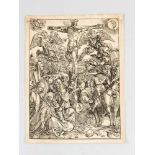 Albrecht Dürer (1471-1528)- Woodcut on paper, the crossing monogrammed „AD“, on the reverse old
