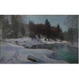 Gabrijel Jurkic 1886-1974 Winteroil/canvas83 x 132 cm83 x 132 cmGabrijel Jurkic 1886-1974oil/canvas,