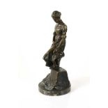 Franciszek Jozef Kucharzyk 1880 - 1930 Girlbronze35 cm35 cmFranciszek Jozef Kucharzyk 1880 -