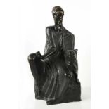 Ivan Mestrovic 1883 - 1962 Saint Luke, 1915.bronzeheight, 60 cm60 cmIvan Mestrovic 1883 -