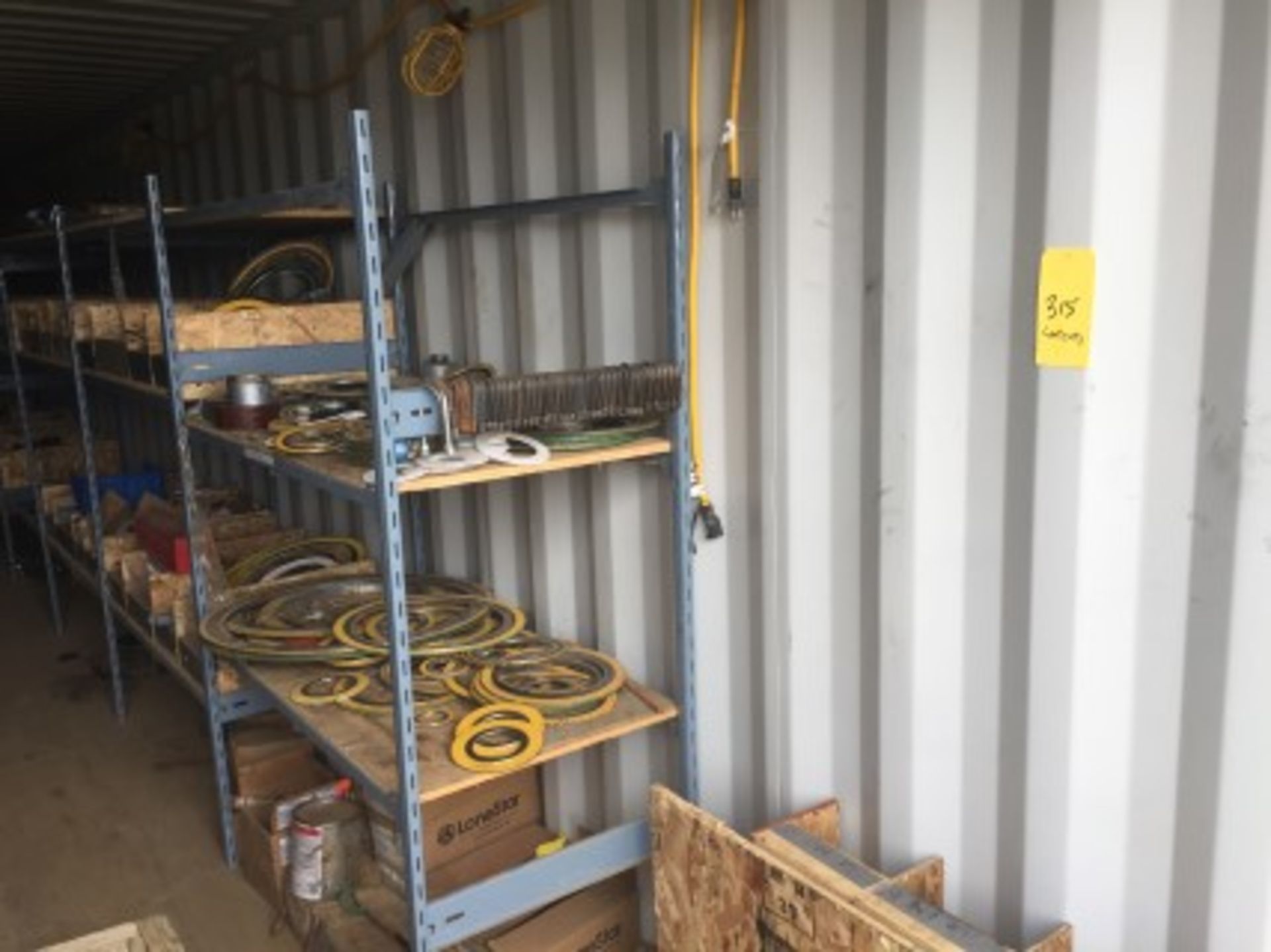 All Contents of container Lot # 316 including box pallet of blank flanges, high pressure flex lines, - Image 6 of 6