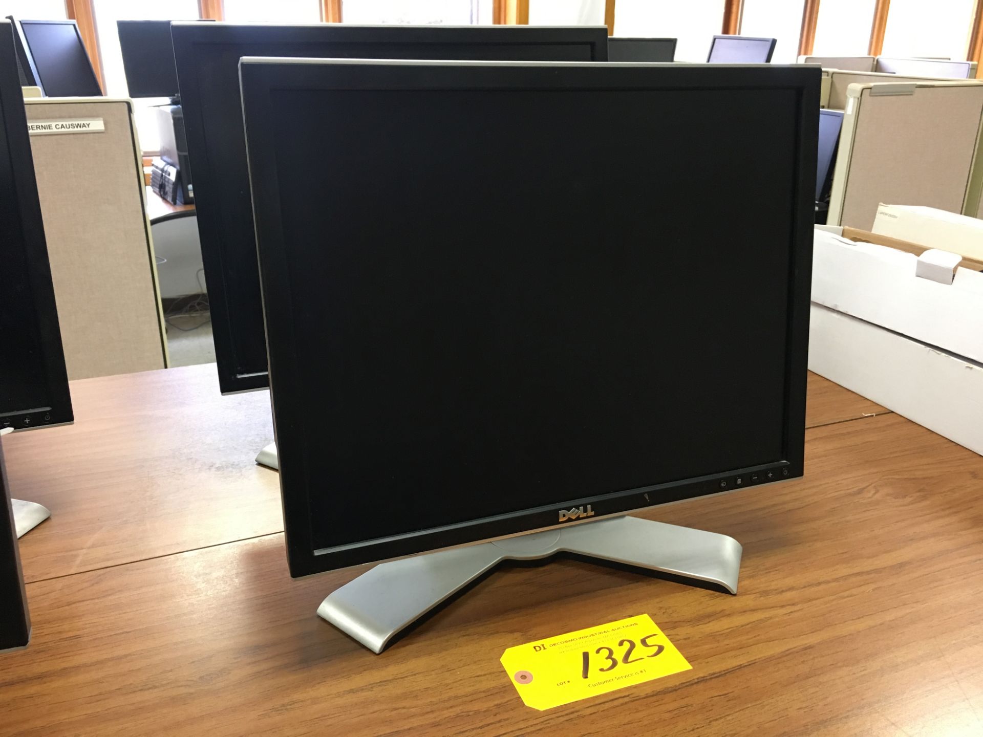 (2) FLAT SCREEN COMPUTER MONITORS