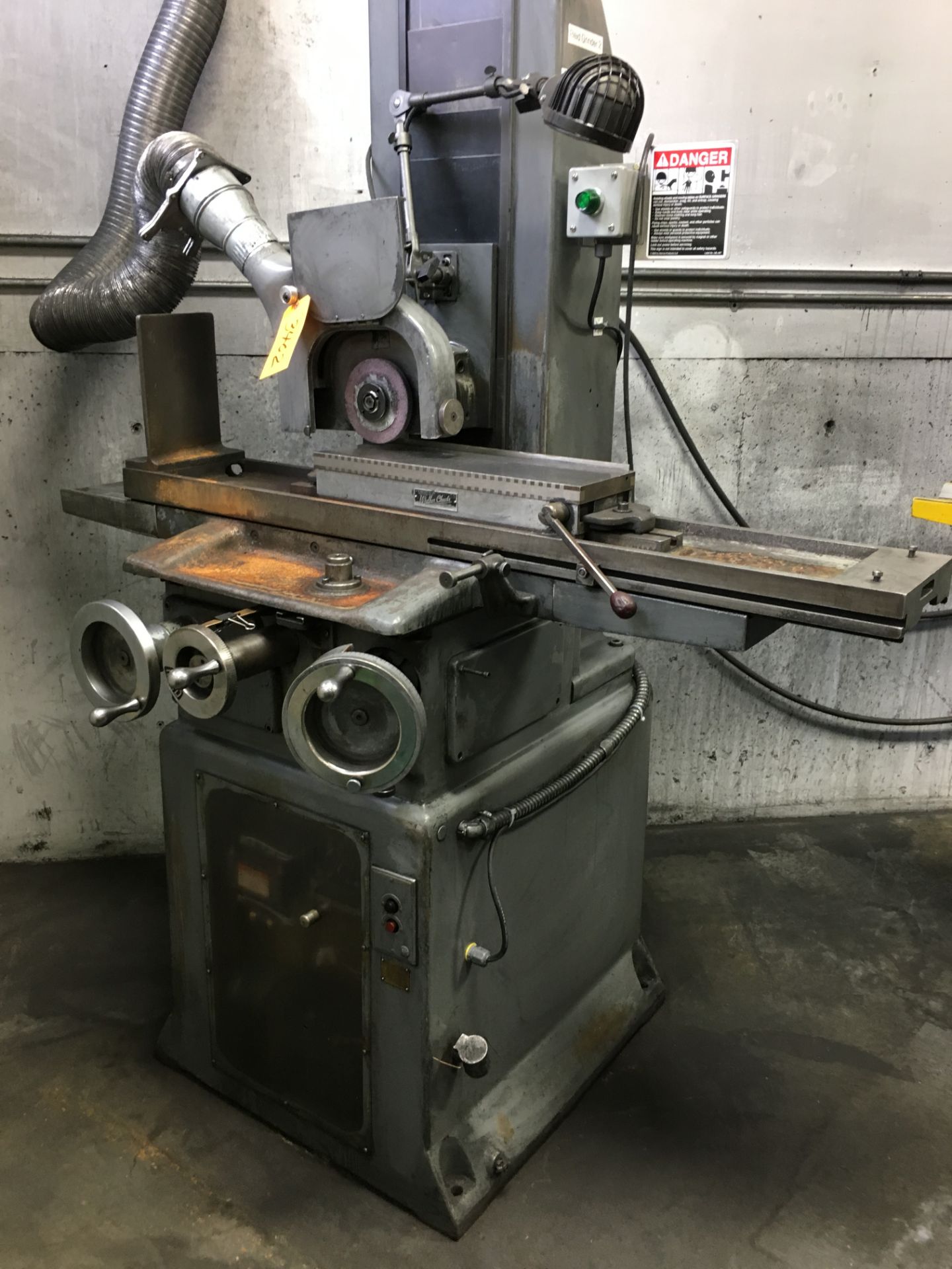 REID #618H 6''x 18'' SURFACE GRINDER WITH WALKER CERAMAX MAGNETIC CHUCK, S/N 14234 (*See Photo)