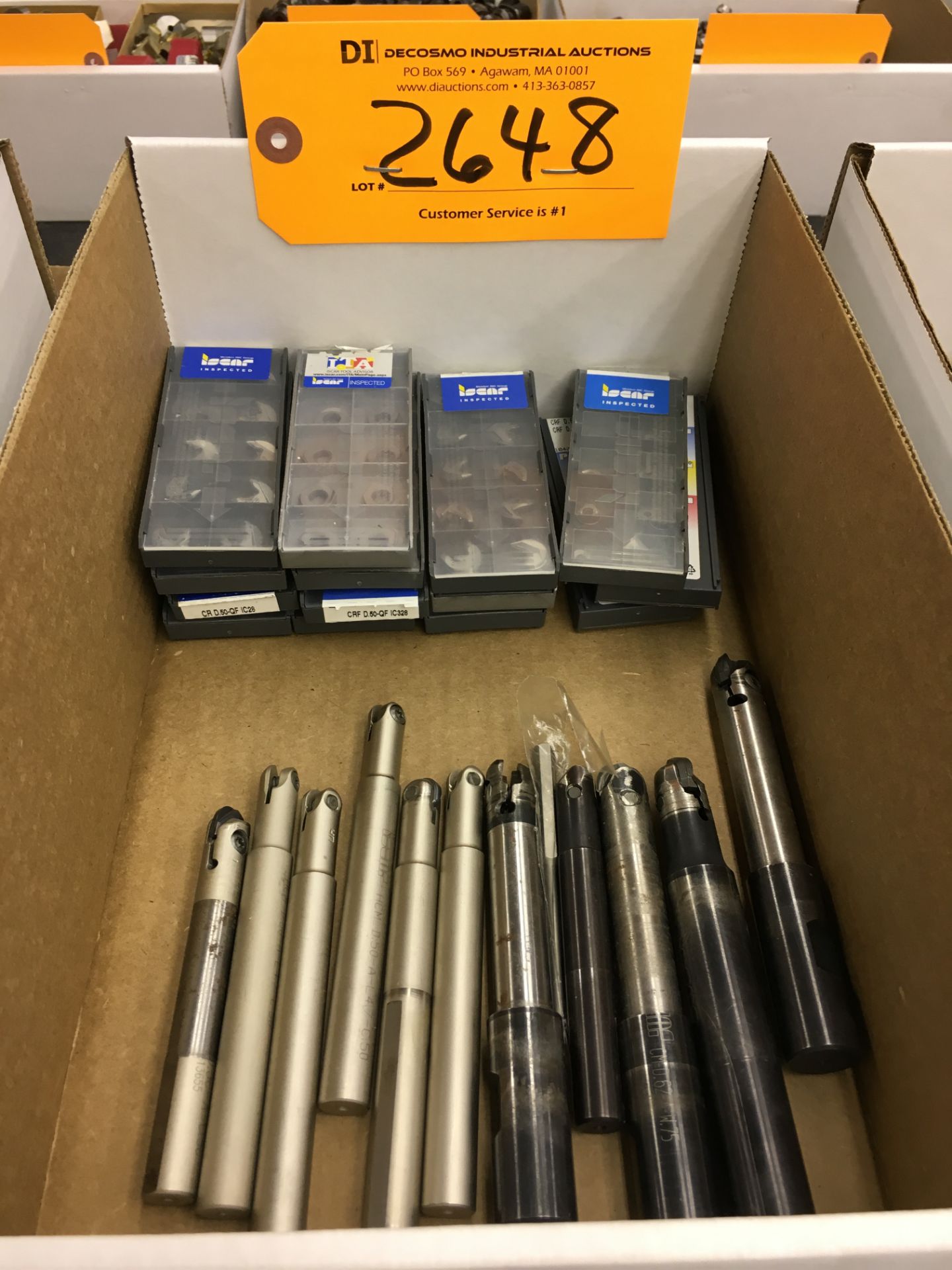 ISCAR CARBIDE INDEXABLE BALL END MILLS WITH INSERTS
