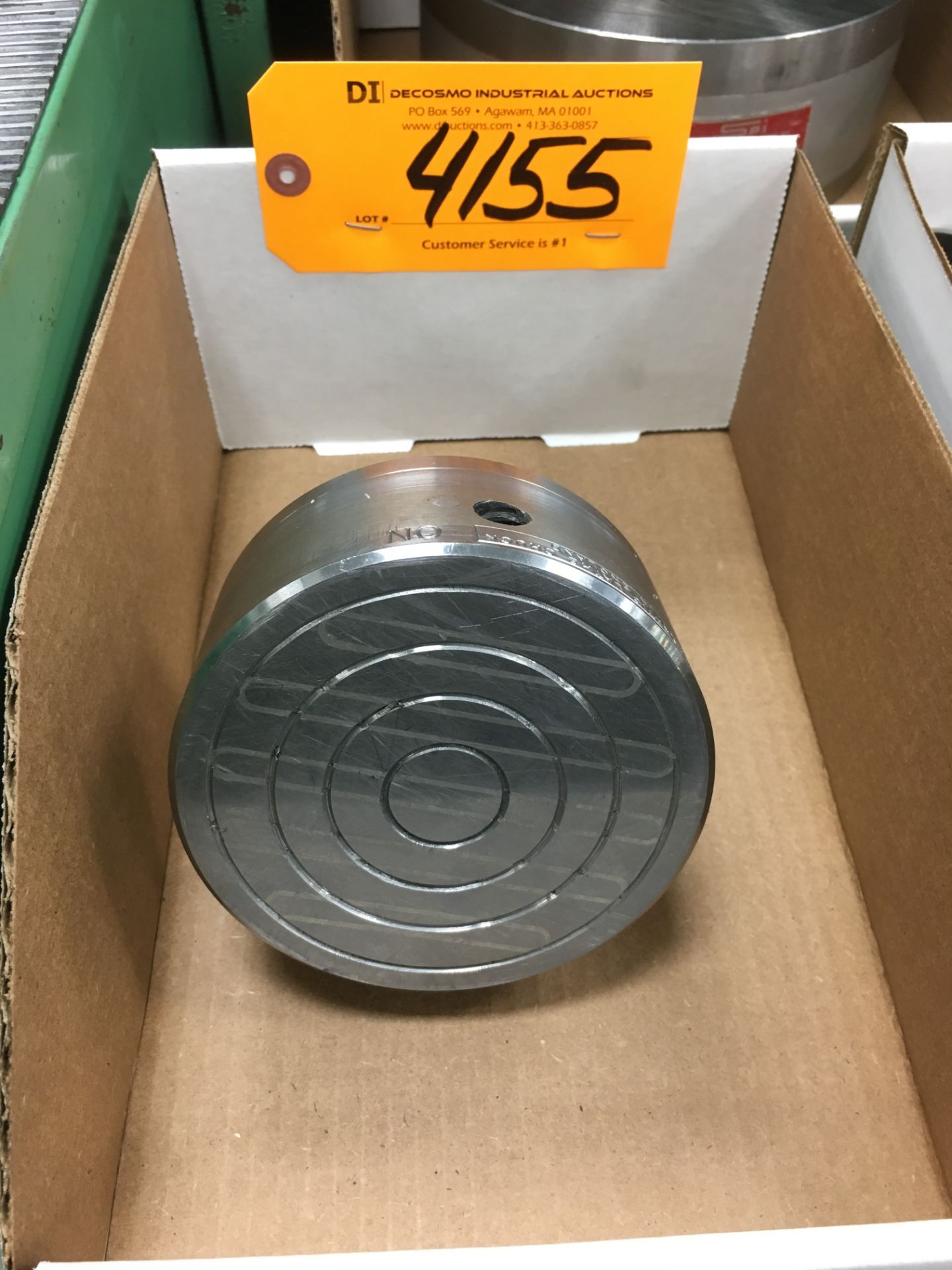 5'' ECLIPSE ROUND MAGNETIC CHUCK