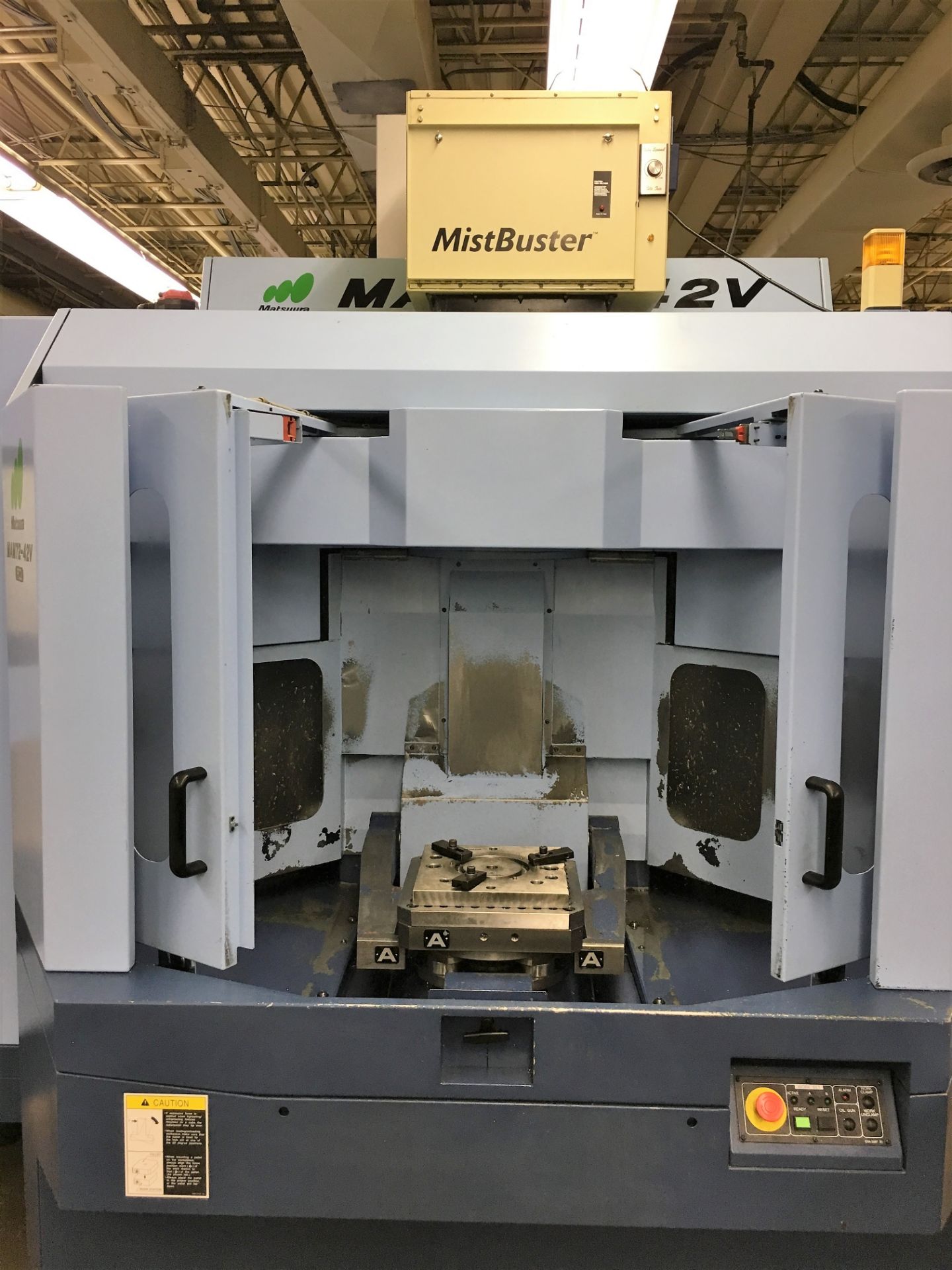 MATSUURA # MAM-72-42V ''TRUNNION-TYPE'' ''FULL-5-AXIS'' CNC VERTICAL MACHINING CENTER WITH - Image 4 of 7