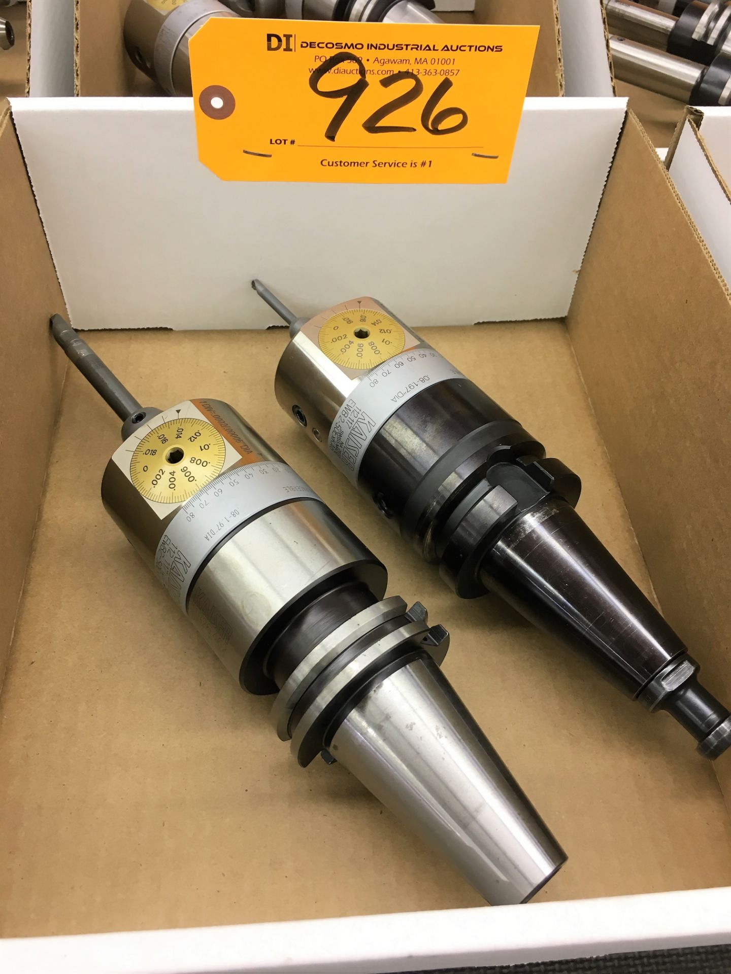 (3) KAISER #CT-40 PRECISION CNC BORING TOOLS